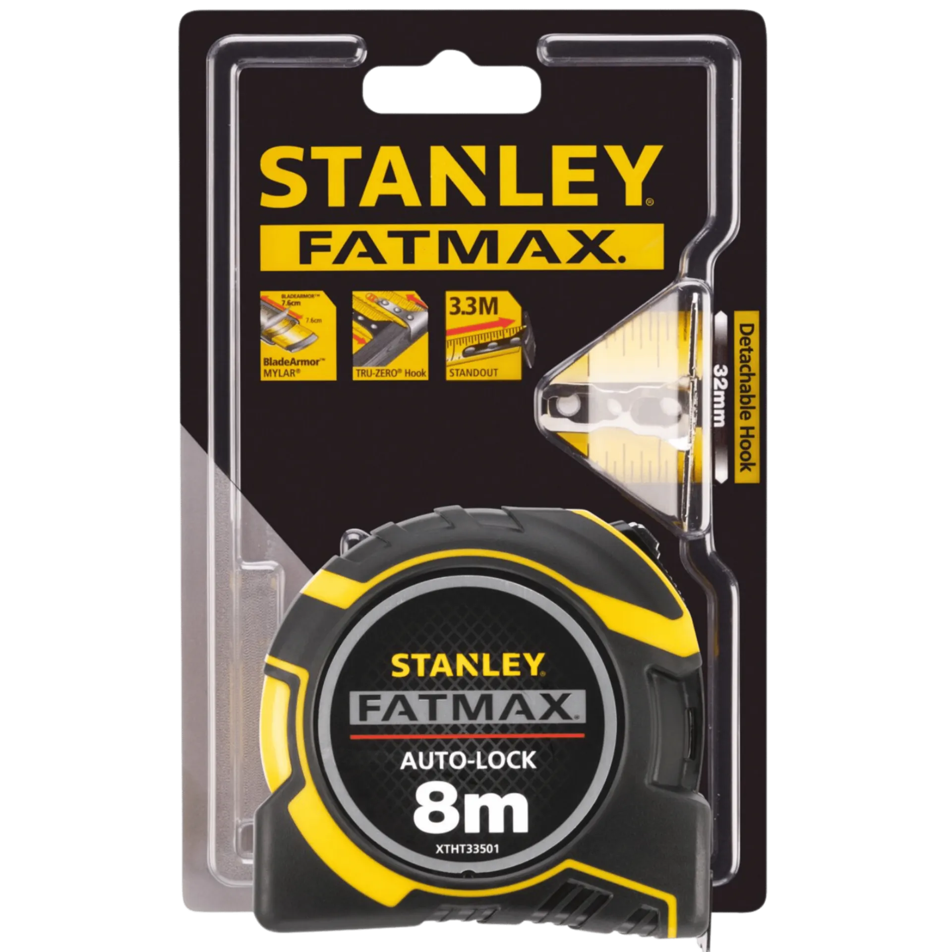 Fatmax pro rolmeter 8 m autolock (xtht0-33501)