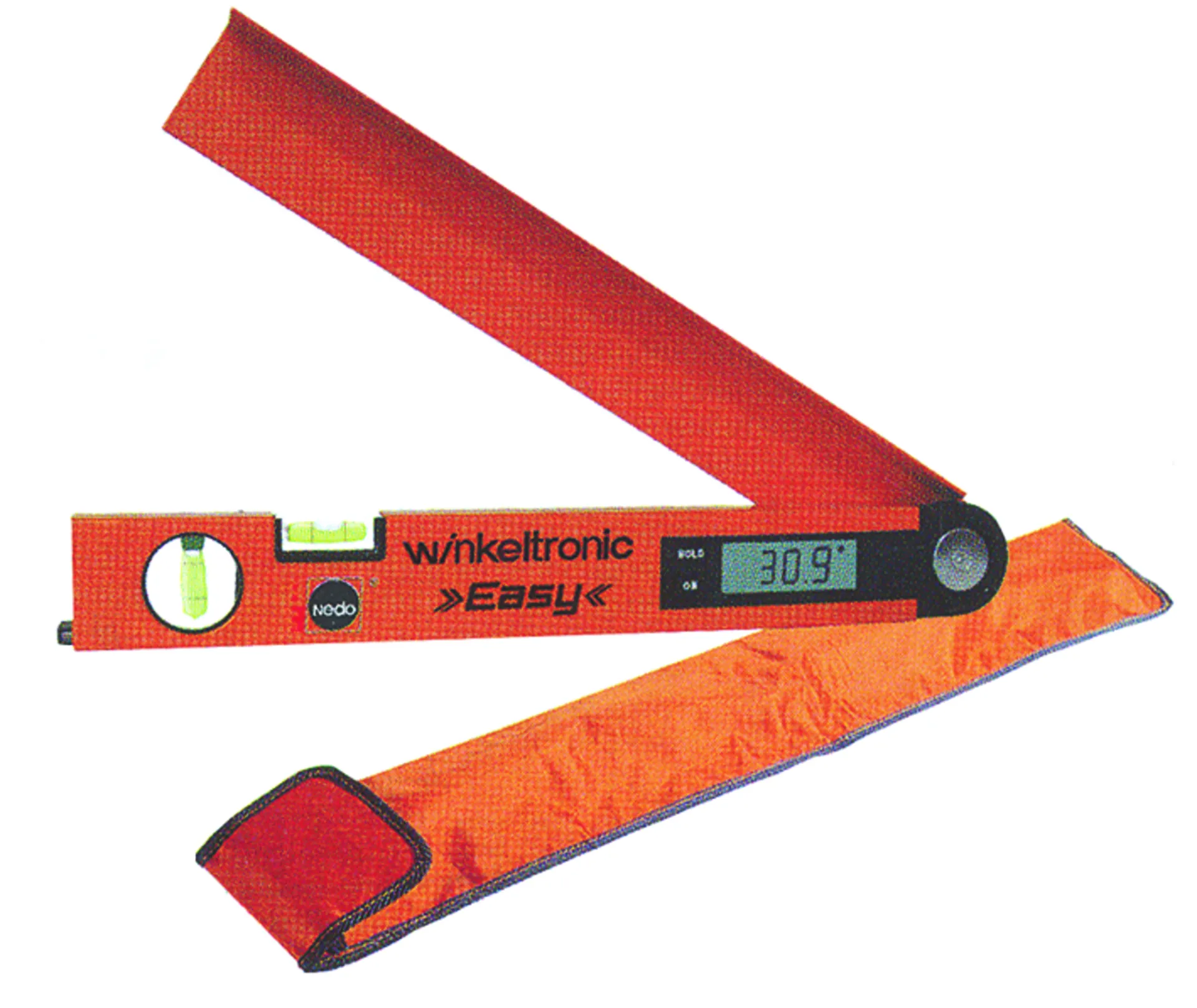 Nedo 405100 rapporteur électronique Winkeltronic Easy (400 mm, étui inclus)