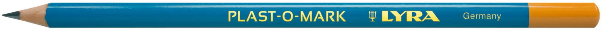 Lyra 6363 Crayon Plast O Mark (gris, 180 mm)