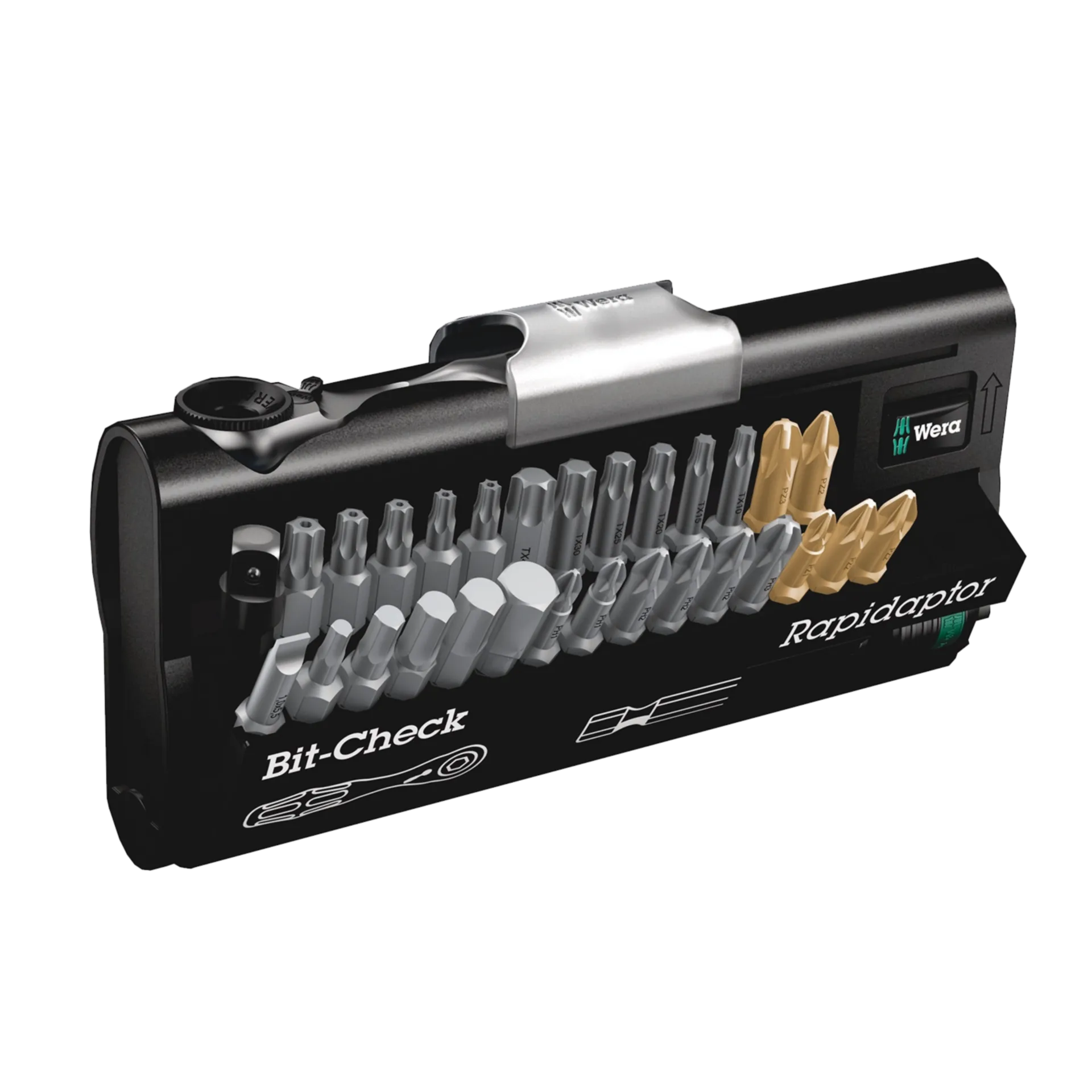 Cliquet porte-embout réversible Bc Universal + 8001 A 1/4" Sb Ref 73640