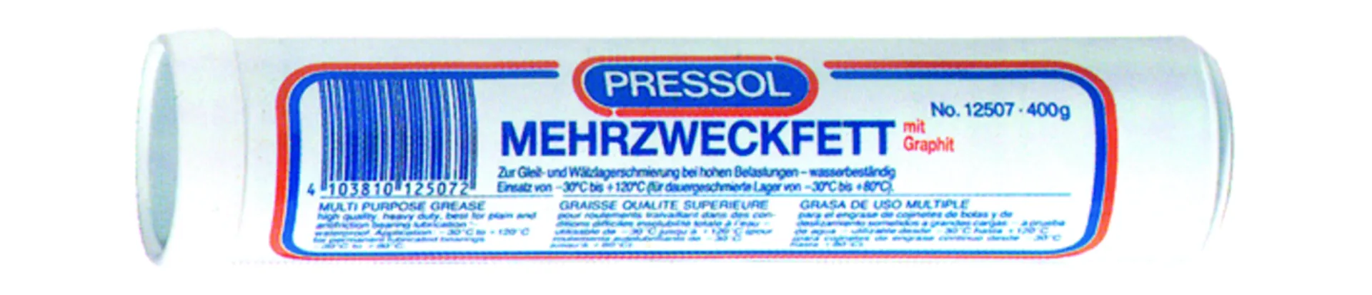 Pressol 12507 Graisse graphitée (cartouche 400 gr)