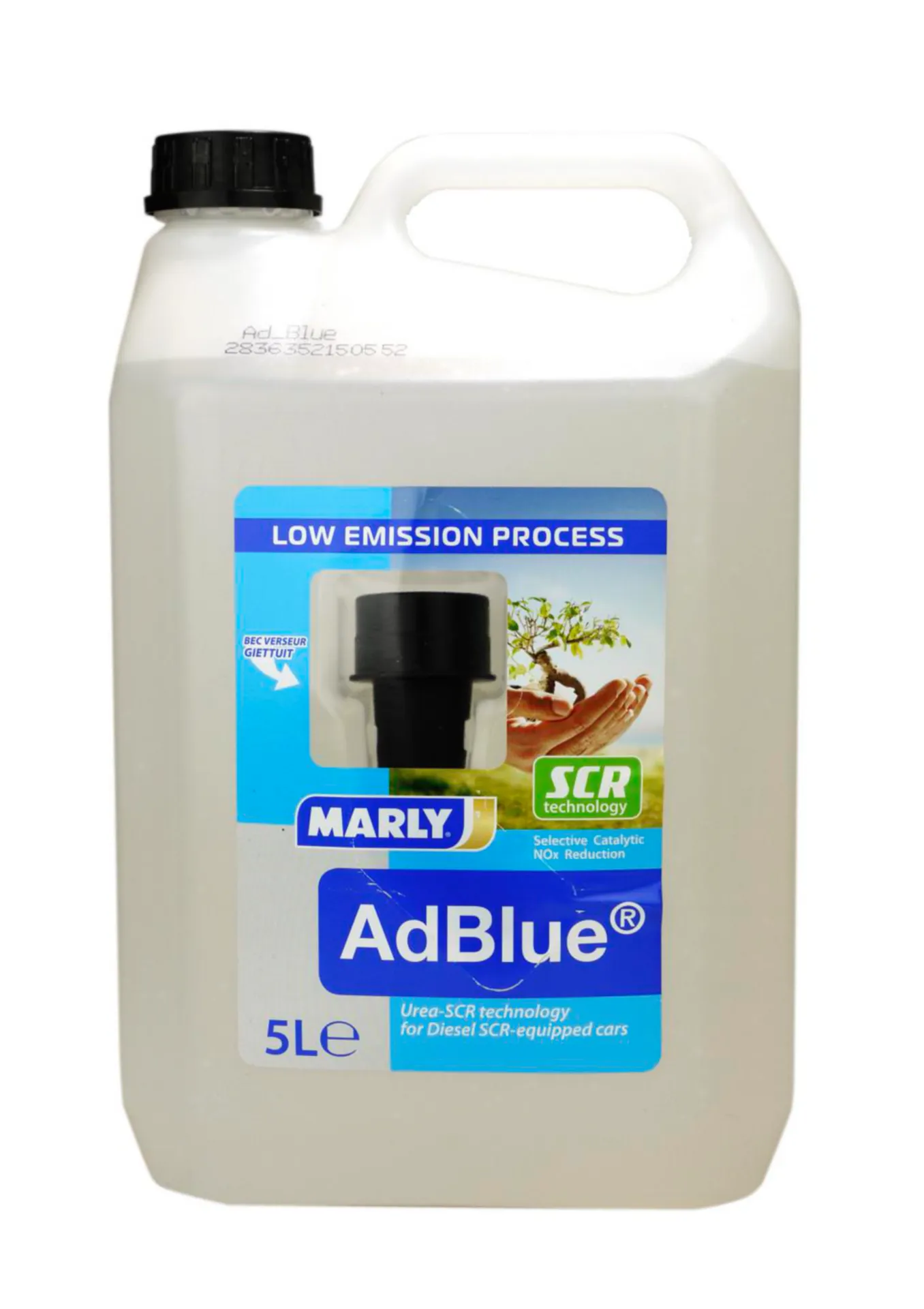 BIDON (5L) AD BLUE MARLY -  ADDITIEF DIESELMOTOR EURO6