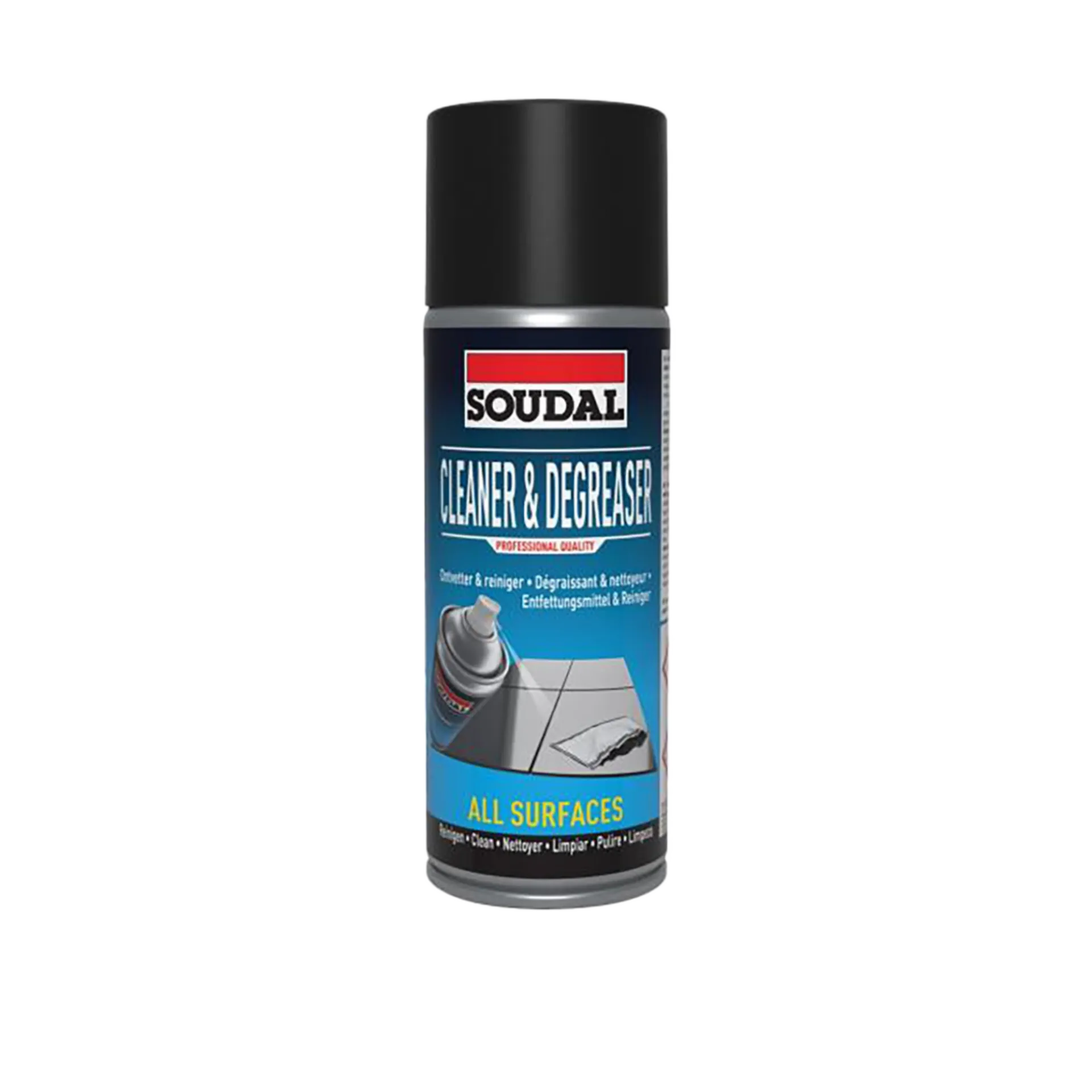 Spuitbus 400 ml Cleaner & Degreaser Soudal Spuitbus 400 ml Cleaner & Degreaser Soudal