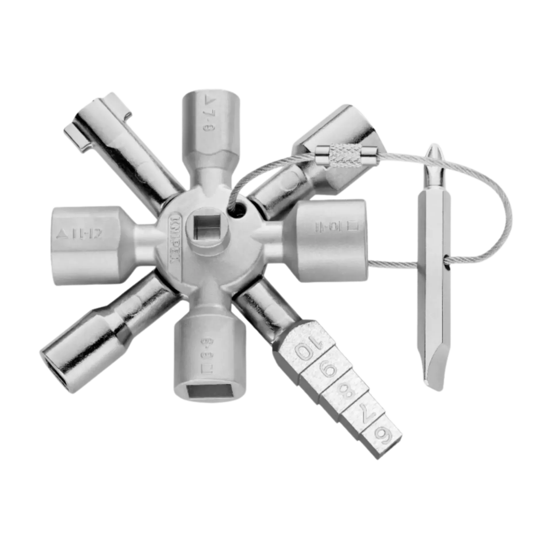 Clé pour armoire électrique TwinKey 00 11 01