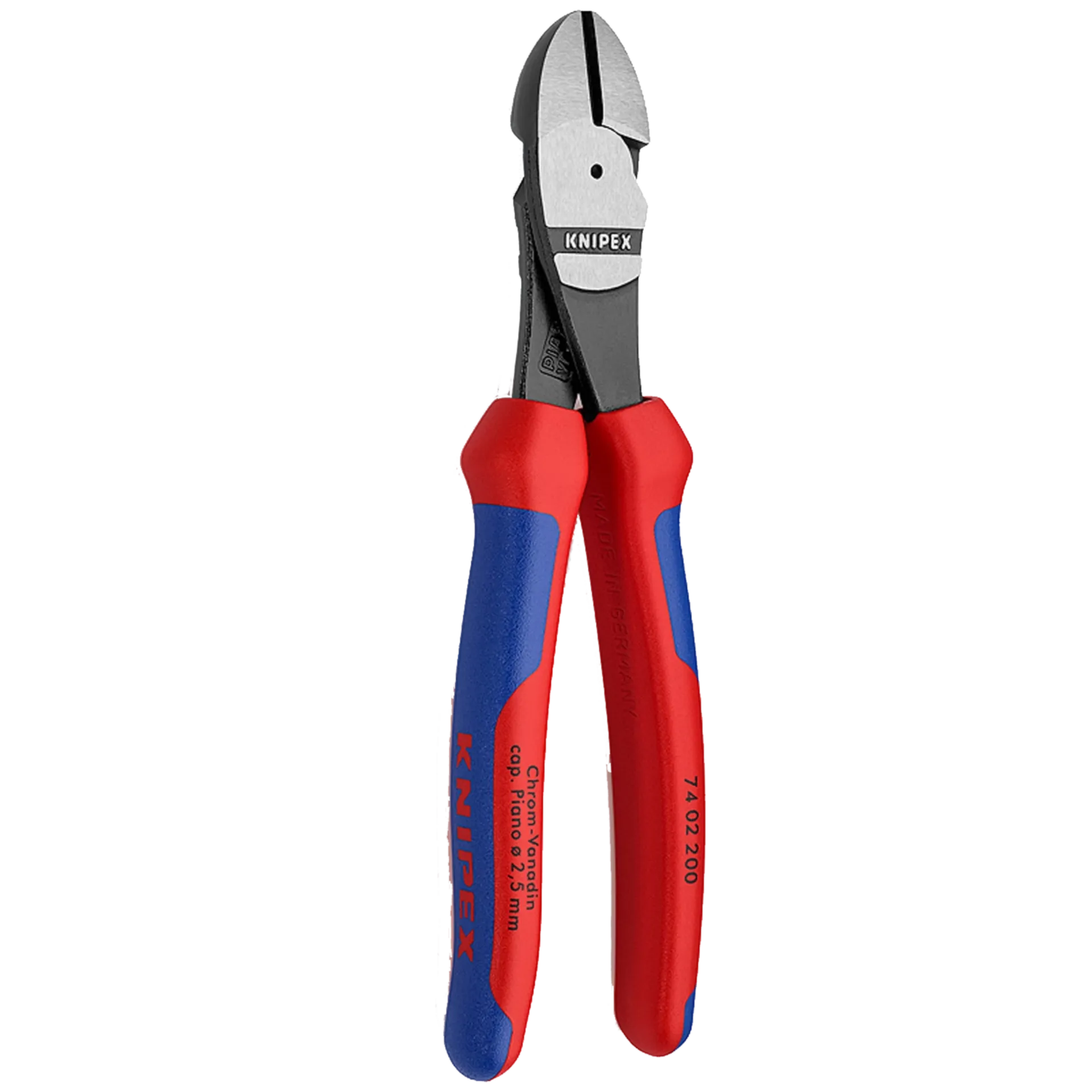 Zijkniptang Kracht 7402 Pvc-handvat 200 mm Zijkniptang Kracht 7402 Pvc-handvat 200 mm