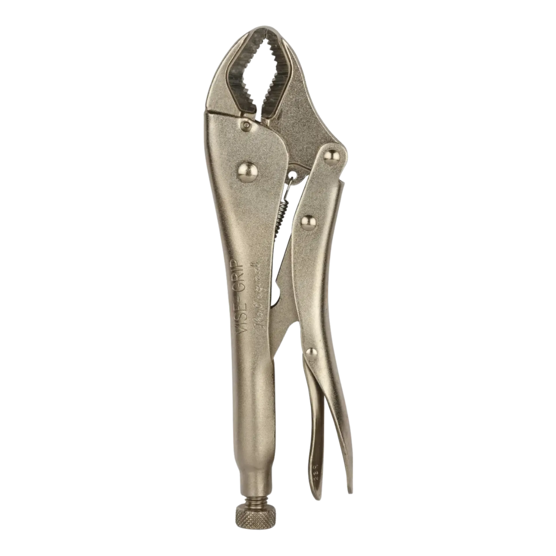 Pince-étau 10CR 250mm (mâchoires courbées) Pince-étau 10CR 250mm (mâchoires courbées)