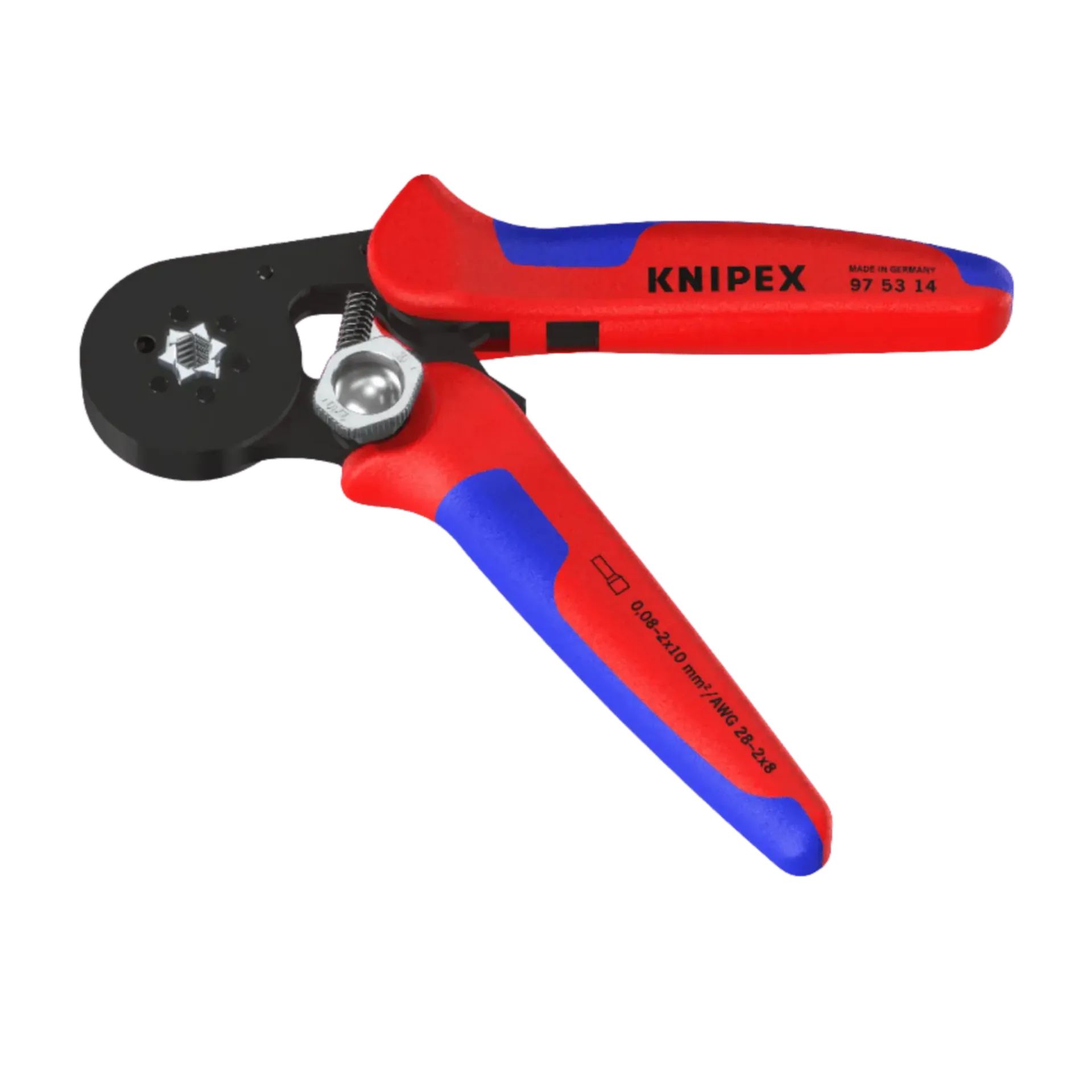 Pince à sertir auto-ajustable pour embouts de câblage 975314SB
