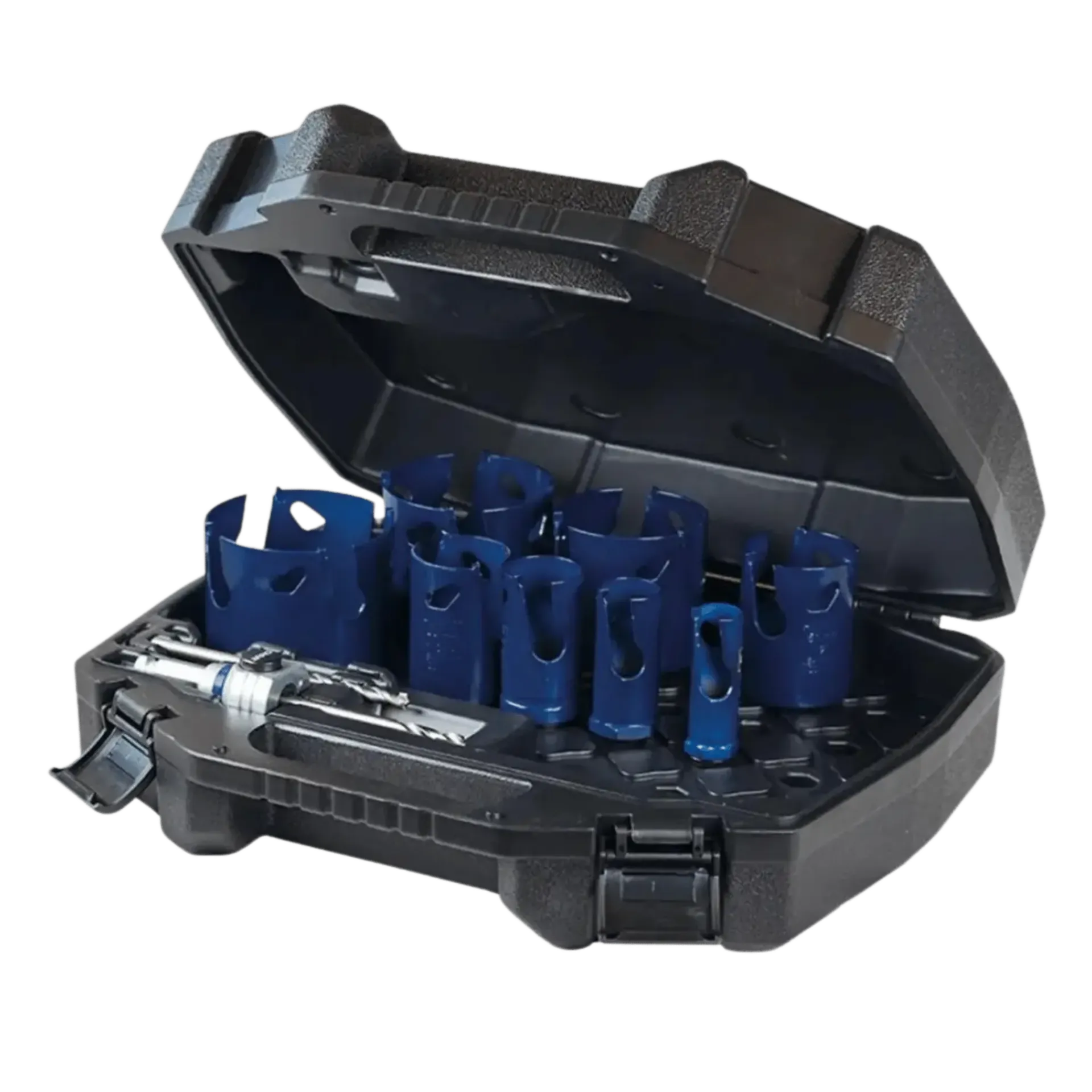 Coffret de scies cloches Multiconstruction Ø 22-29-35-44-51-68-76-83 mm