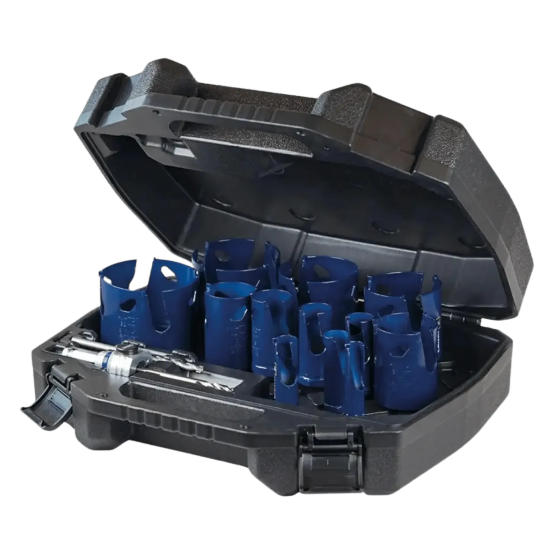 Coffret de scies cloches Multiconstruction Ø 16-20-22-25-29-35-44-51-64-68-76-83 mm Coffret de scies cloches Multiconstruction Ø 16-20-22-25-29-35-44-51-64-68-76-83 mm