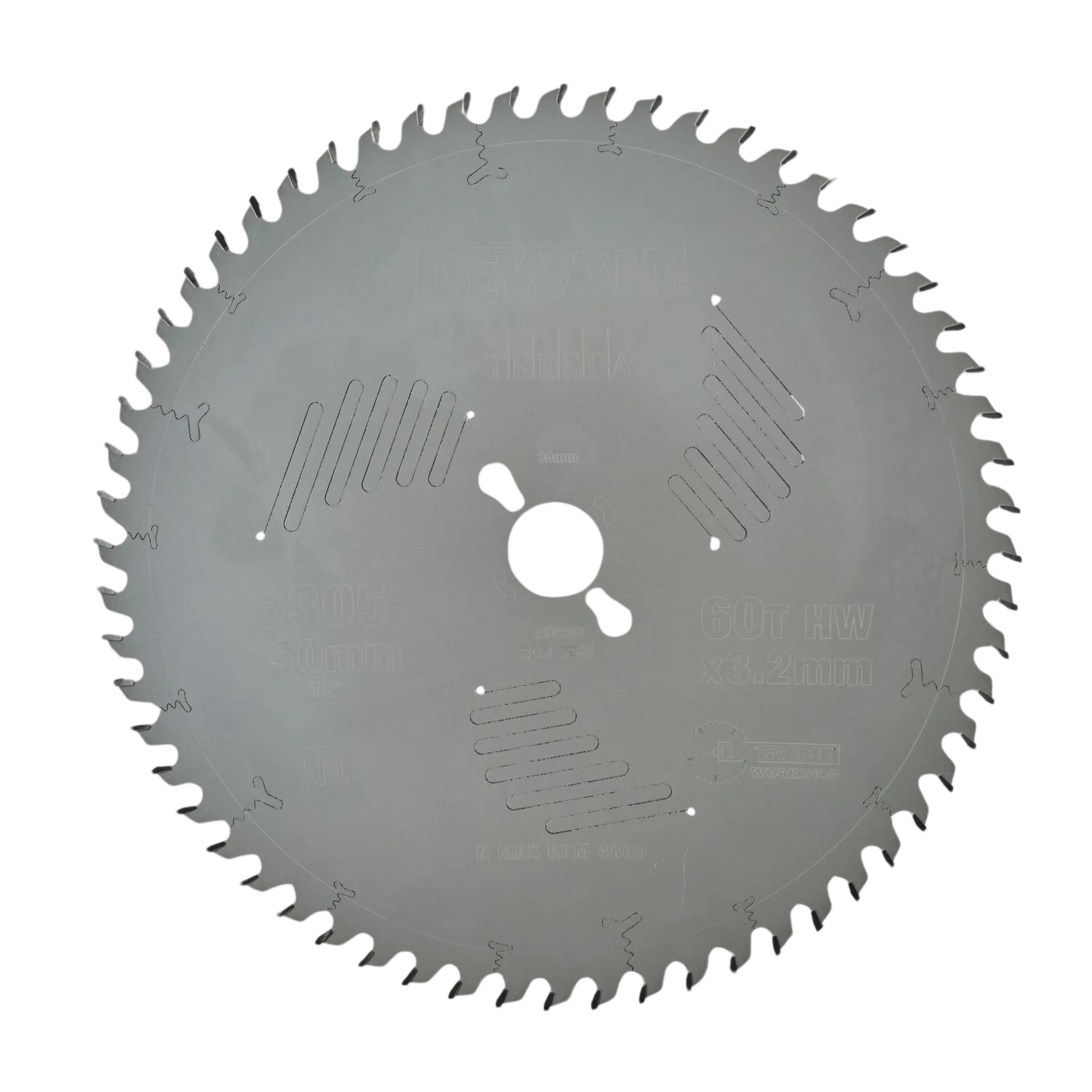 Lame de scie circulaire ø 305 x 3.2 x 30 mm z60 extrême (HPL) Lame de scie circulaire ø 305 x 3.2 x 30 mm z60 extrême (HPL)