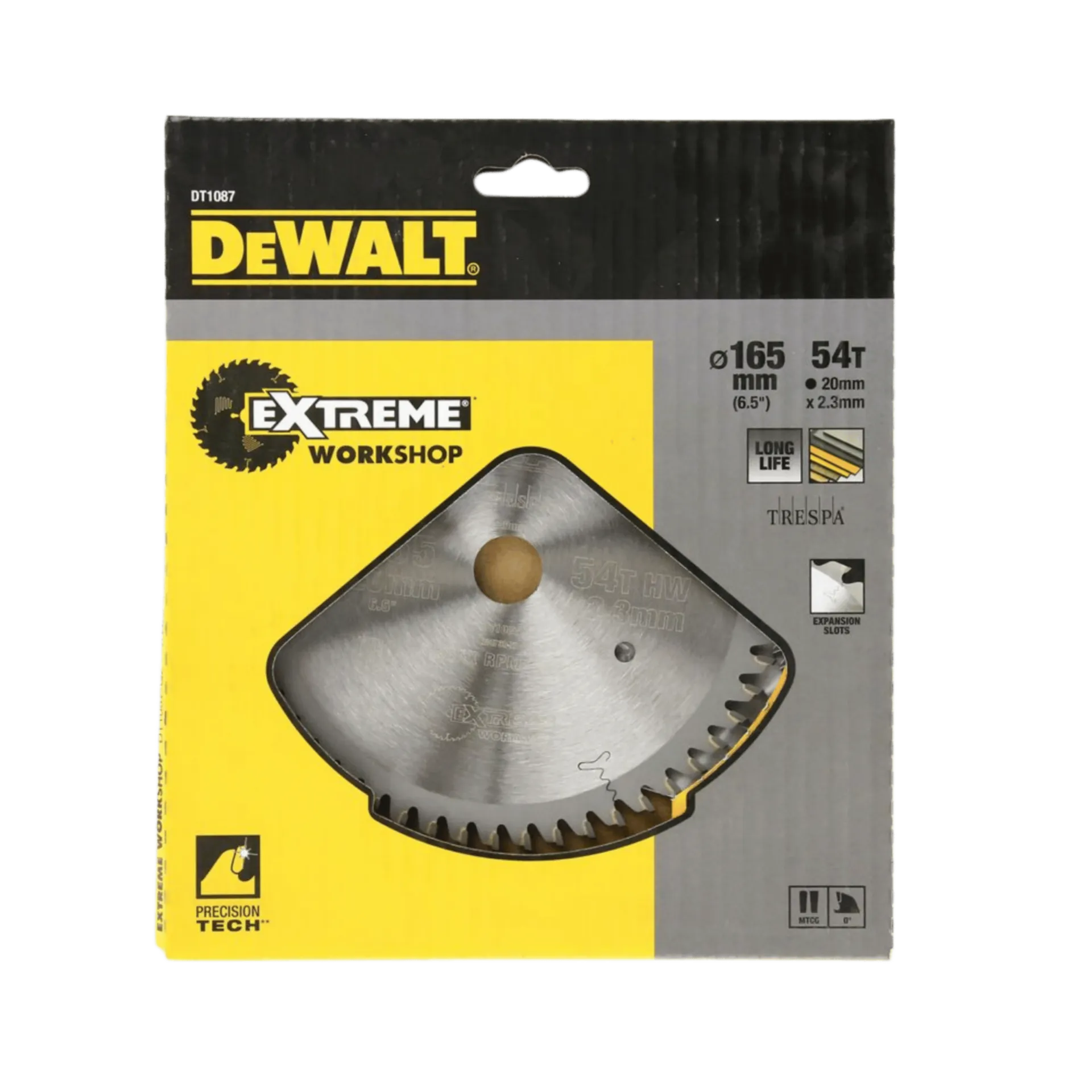 Cirkelzaagblad ø 165 x 2 x 20 mm z54 extreme (HPL) Cirkelzaagblad ø 165 x 2 x 20 mm z54 extreme (HPL)