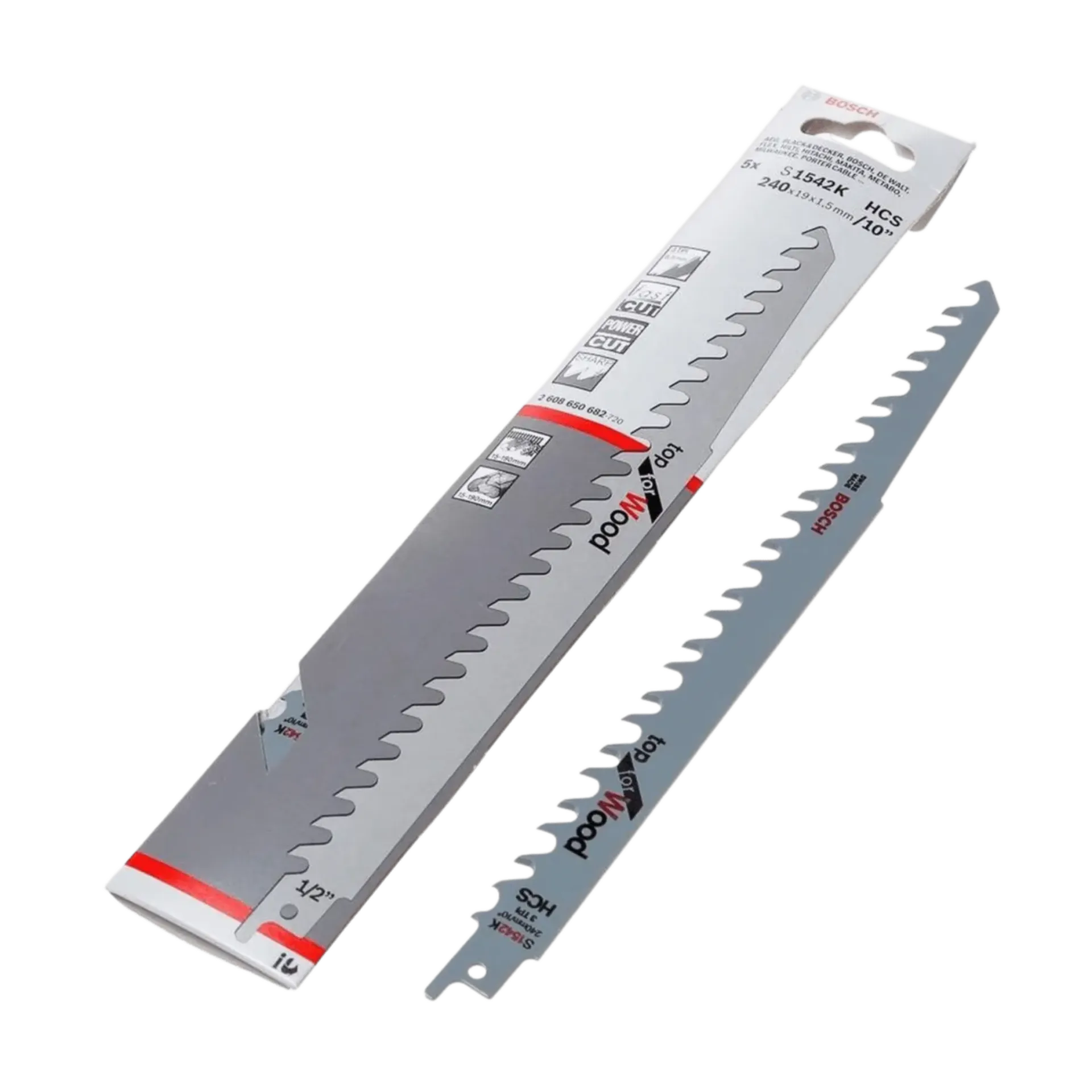 Scie Sabres Pour Bois Top HCS 1542K 240 mm