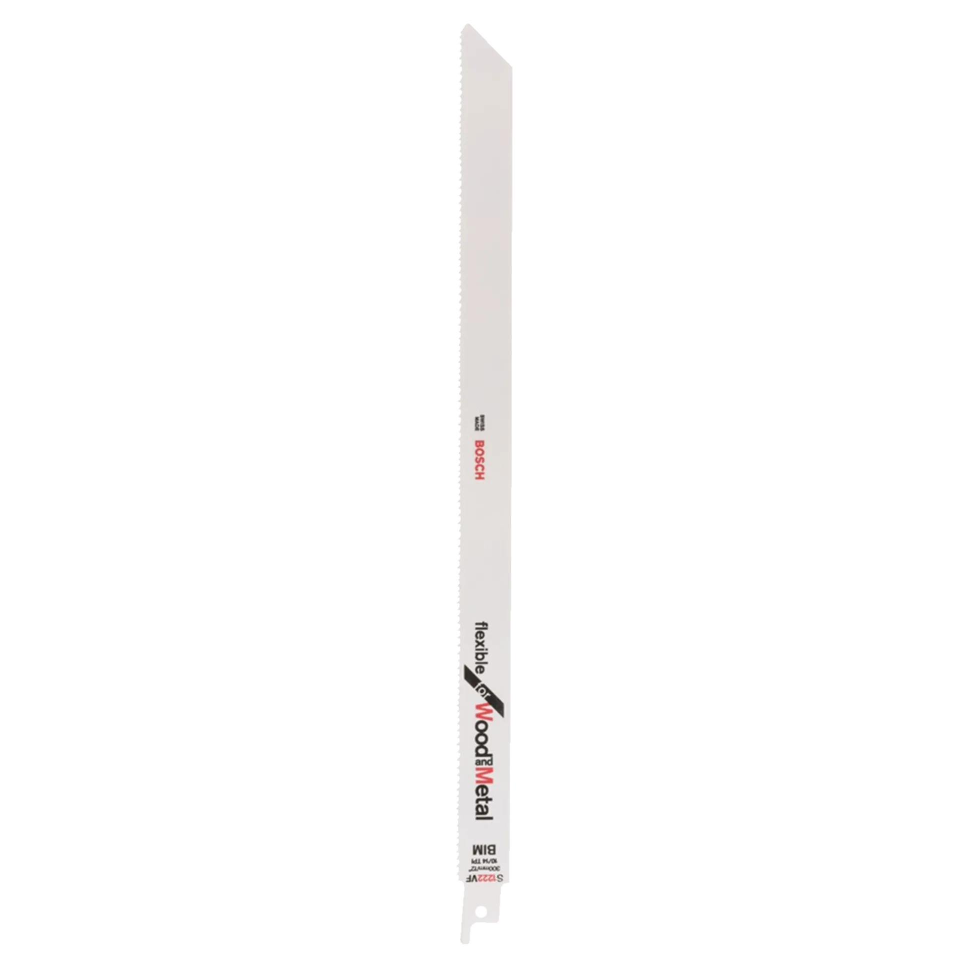 Reciprozaagbladen Hout/Metaal Flexible BIM 1222VF 300 mm (5St)