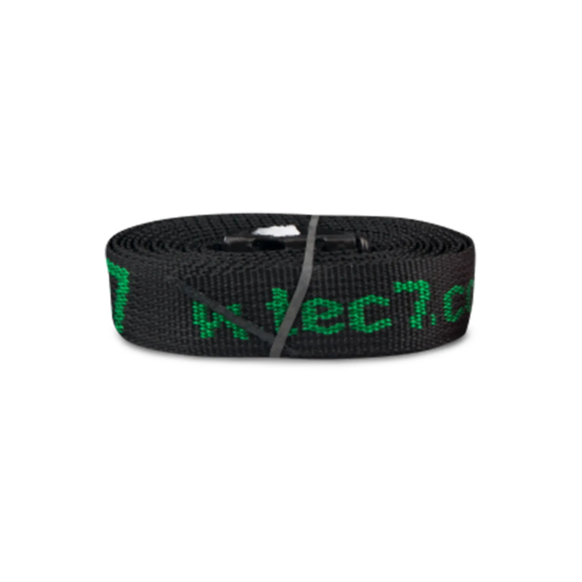 Spanband met klemgesp (3 m x 25 mm, 400 kg, zwart)