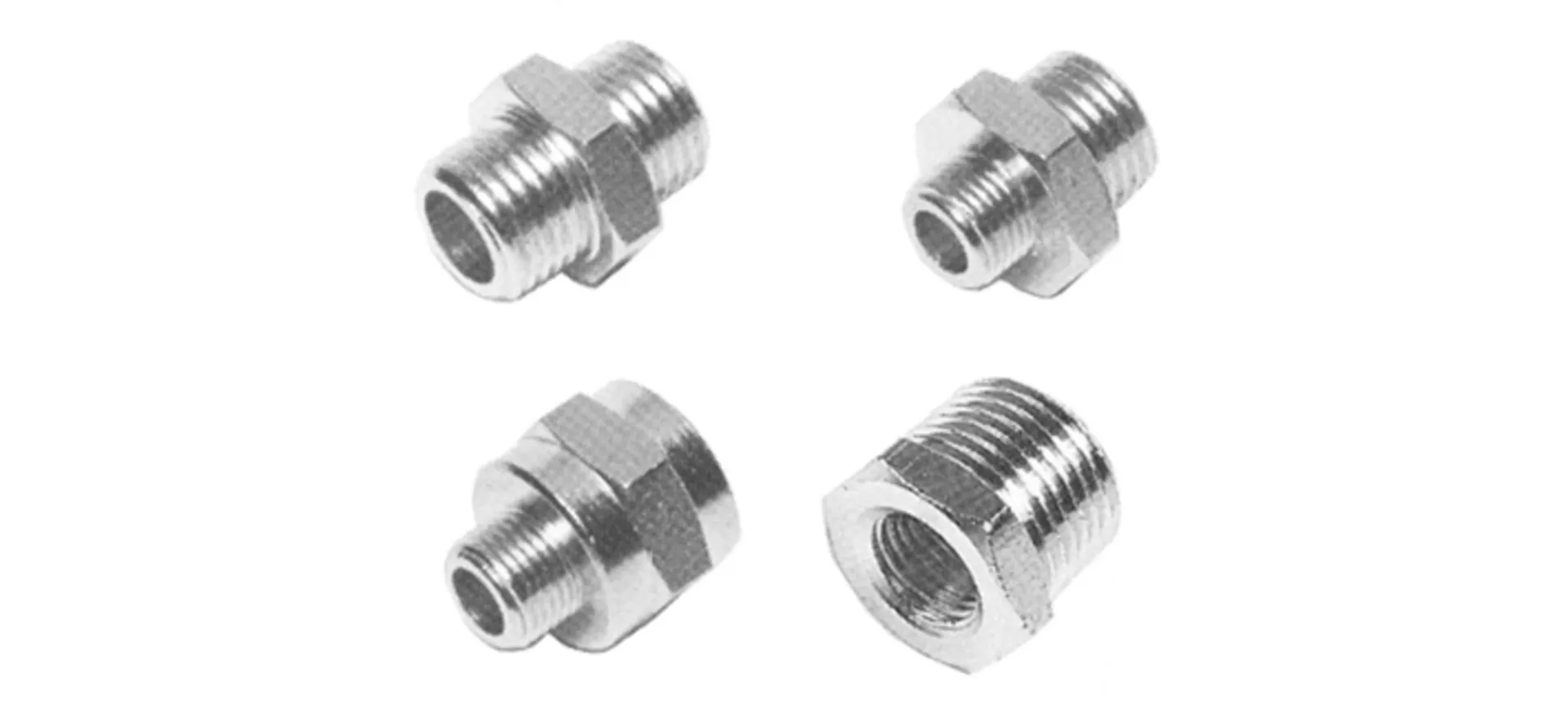 Airpress 37523 mamelon double (R 1/4 - R 3/8 extérieur)
