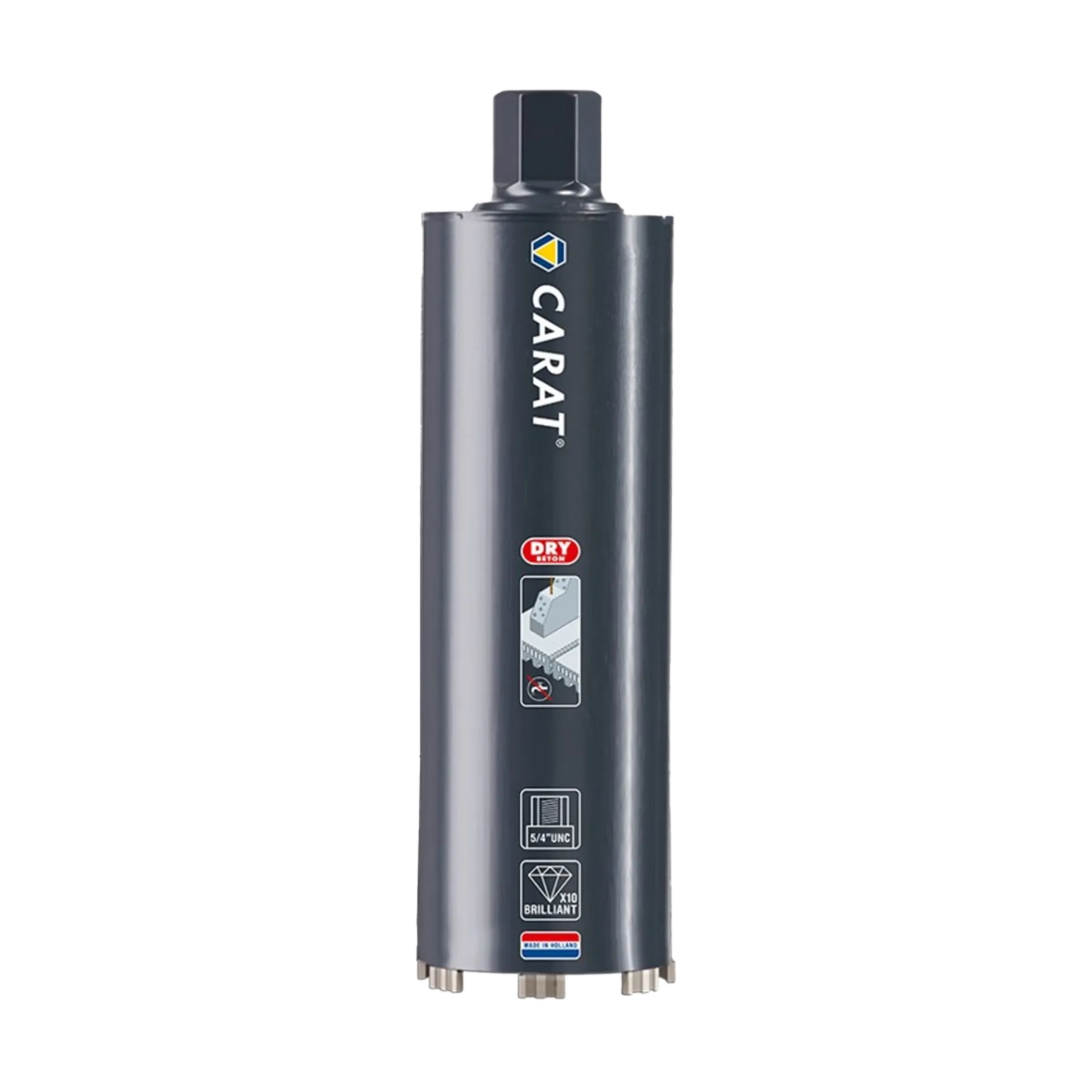 Foret diamanté à sec 5/4" ø 132 x 315 mm béton sec Foret diamanté à sec 5/4" ø 132 x 315 mm béton sec