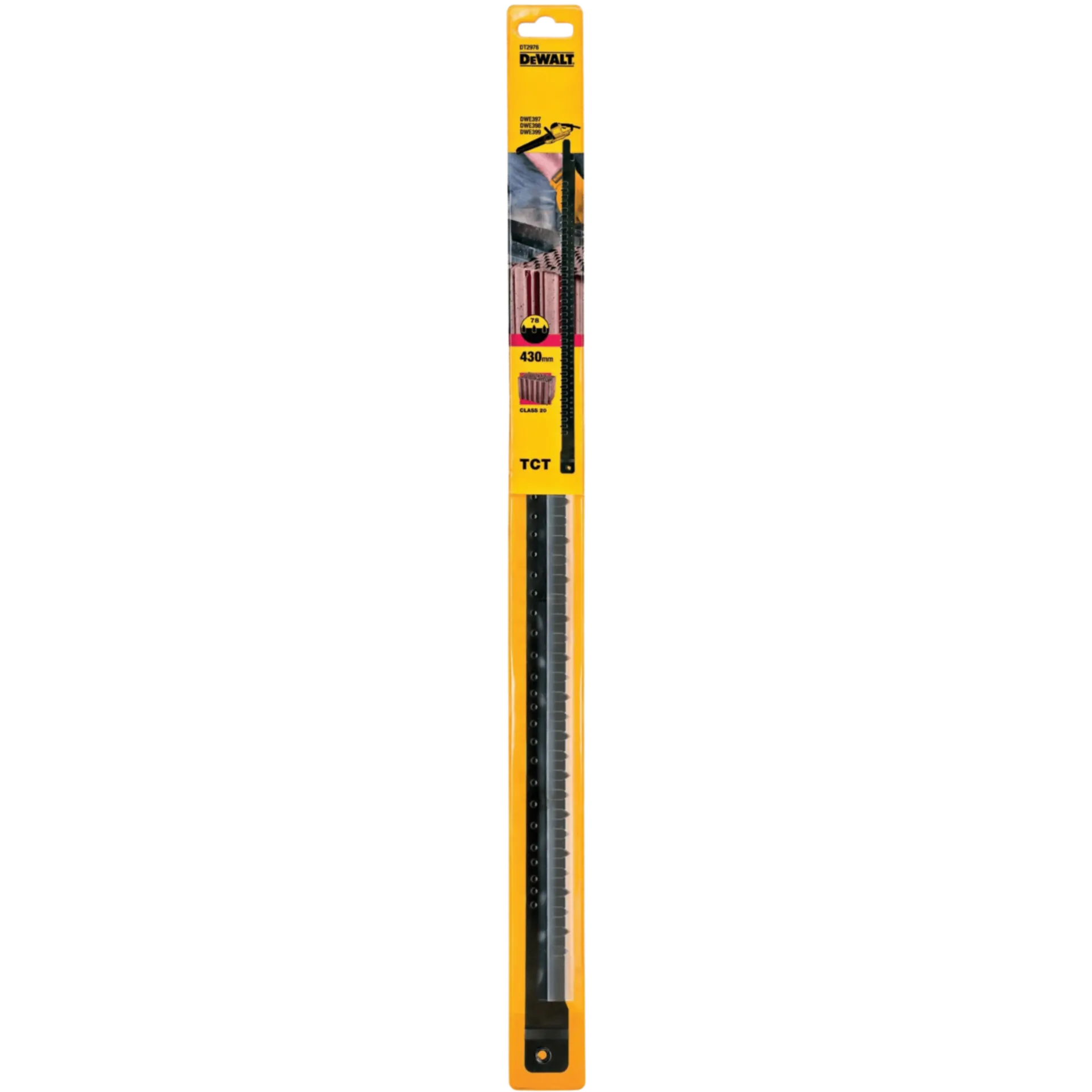 Lame de scie alligator 430 mm TCT - DT2976 (pour porotherm k20)