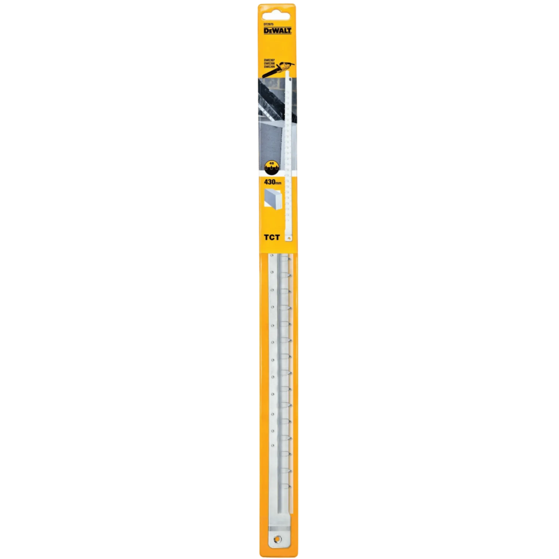 Lame de scie alligator 430 mm TCT - DT2975 (pour béton cellulaire)