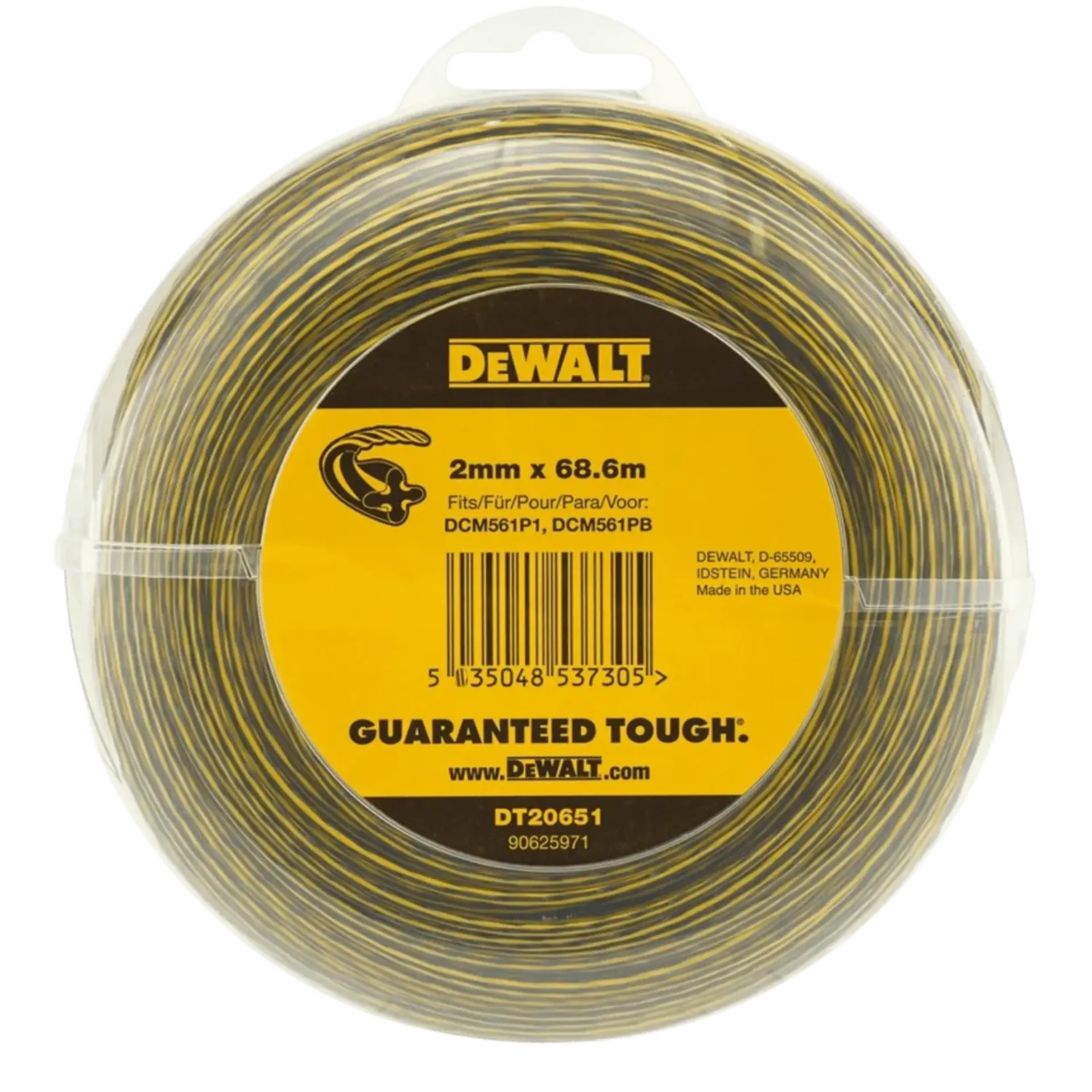 Grastrimmerdraad 2mm x 68.6m Grastrimmerdraad 2mm x 68.6m