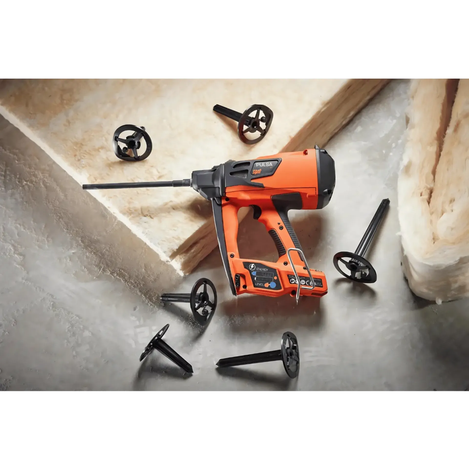 Spit Pulsa 27if Insulfast nagelapparaat op gas isolatie - 019917 Spit Pulsa 27if Insulfast nagelapparaat op gas isolatie - 019917