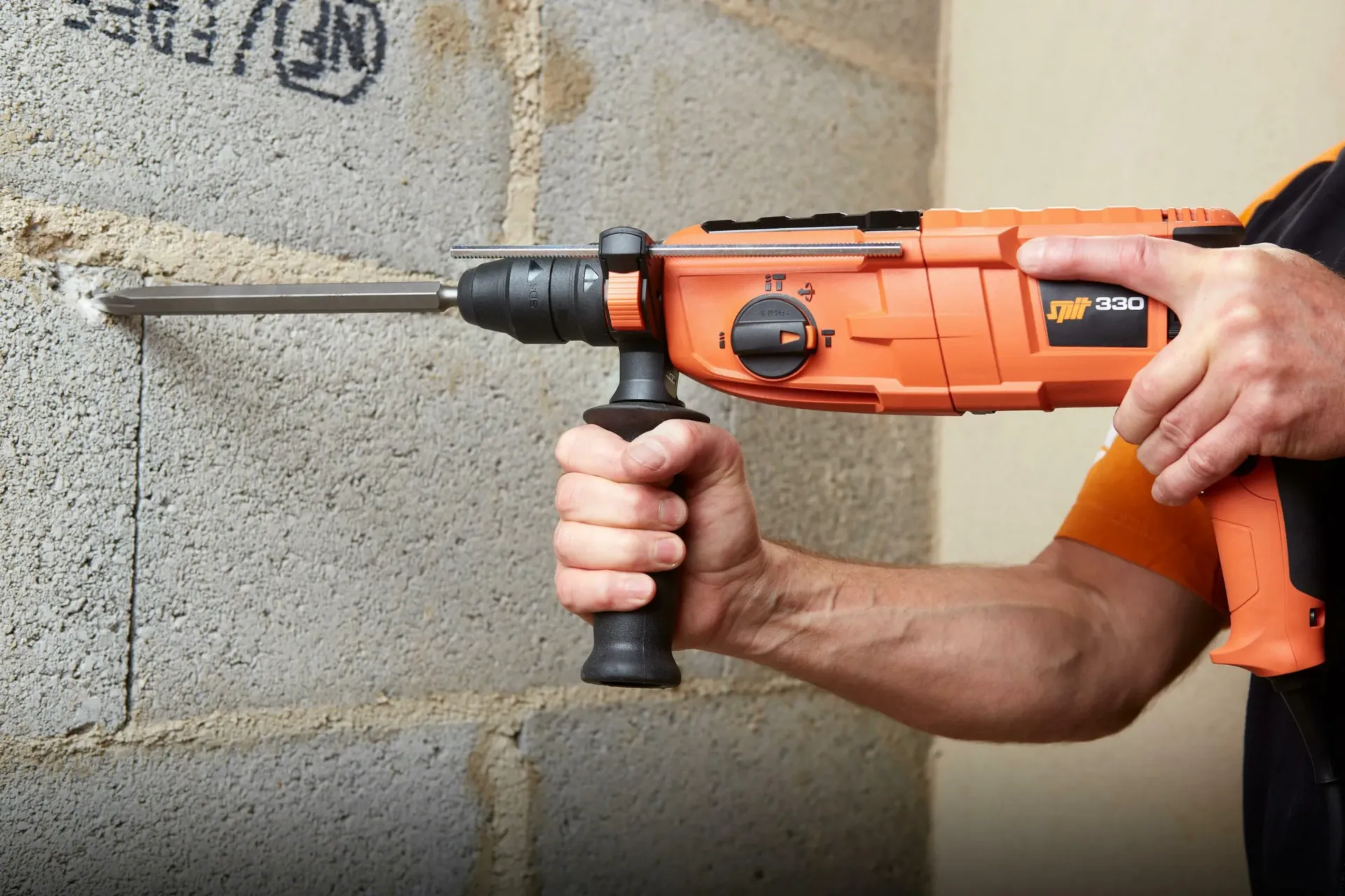Marteau perforateur SDS+ avec fonction burin 330 (850 W - 3,2 J)