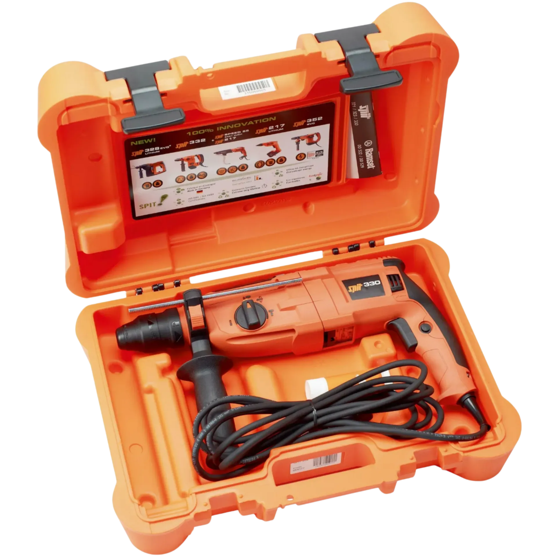 Marteau perforateur SDS+ avec fonction burin 330 (850 W - 3,2 J)
