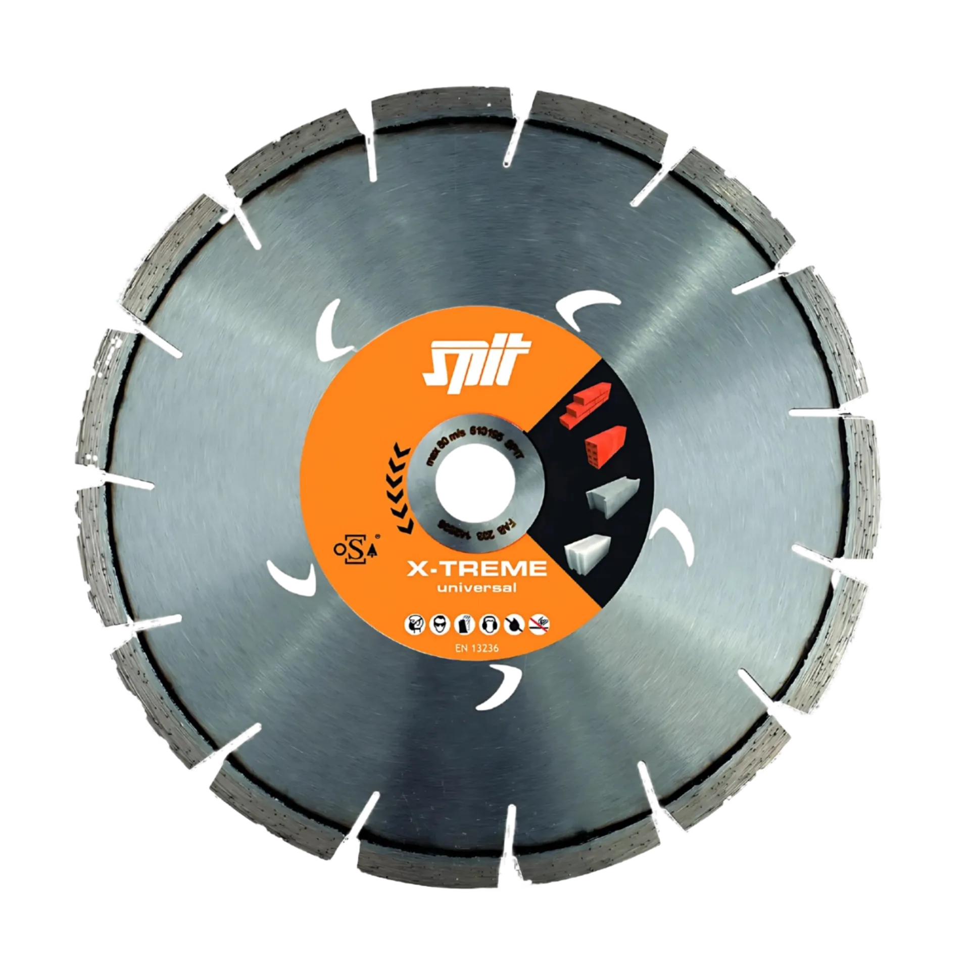 Set (2 pièces) scies diamant universelles ø 140 mm extreme universal réf.610093
