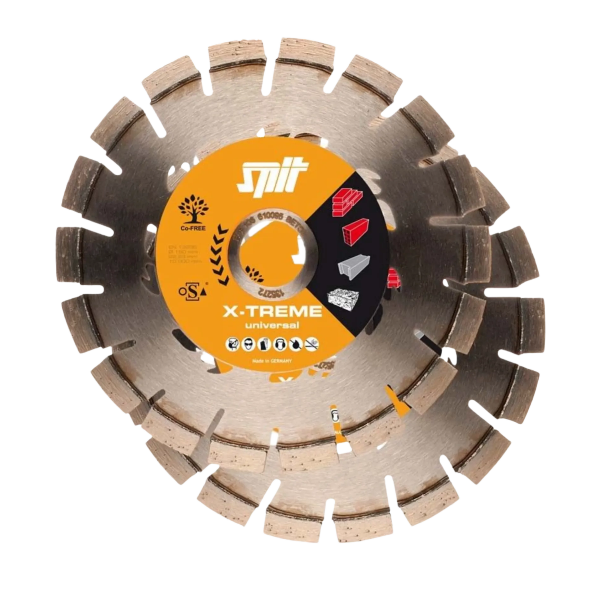 Set (2 pièces) scies diamant universelles ø 150 mm extreme universal réf.610197