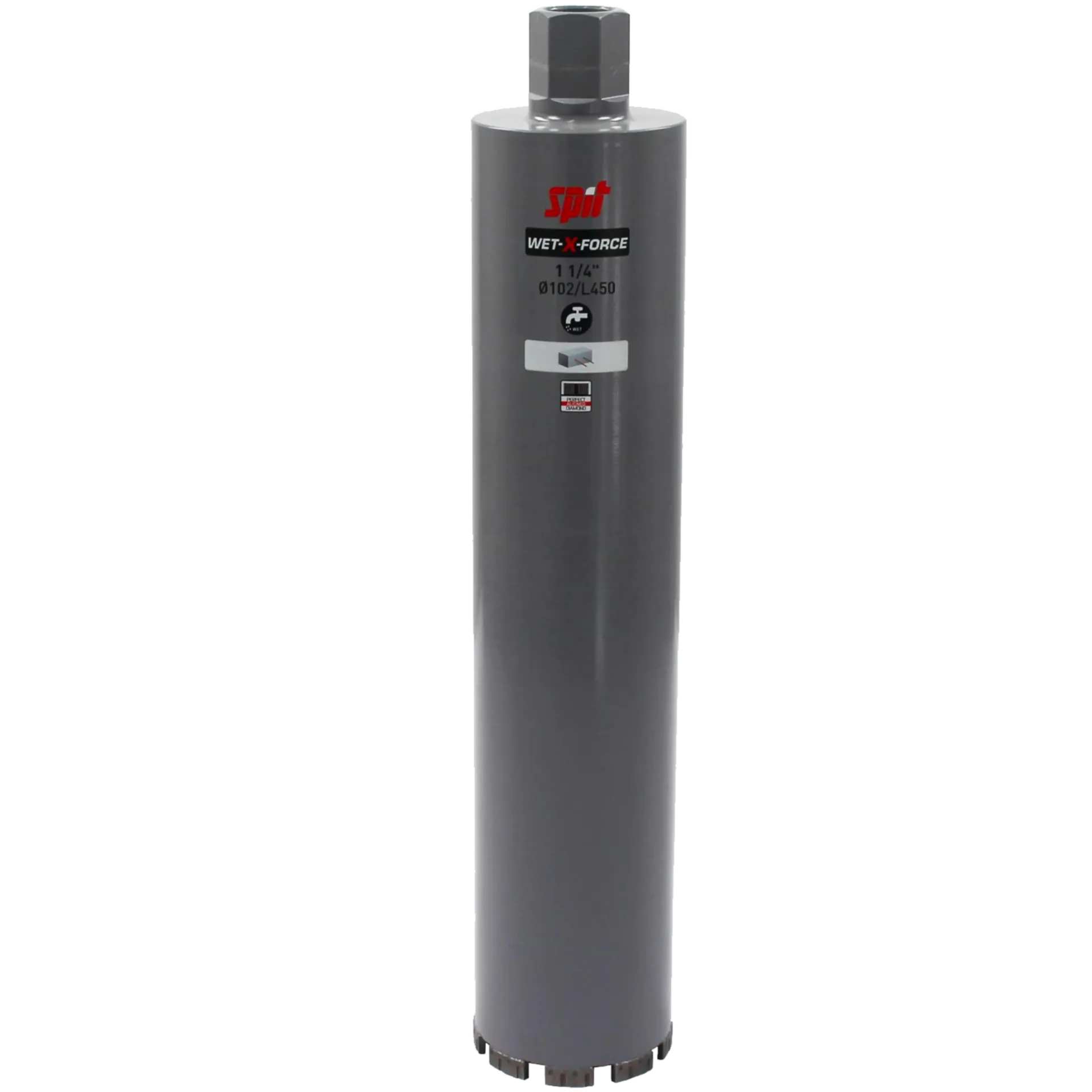 Couronne Diamant 5/4" 132 X 450 mm Wet-X-Force