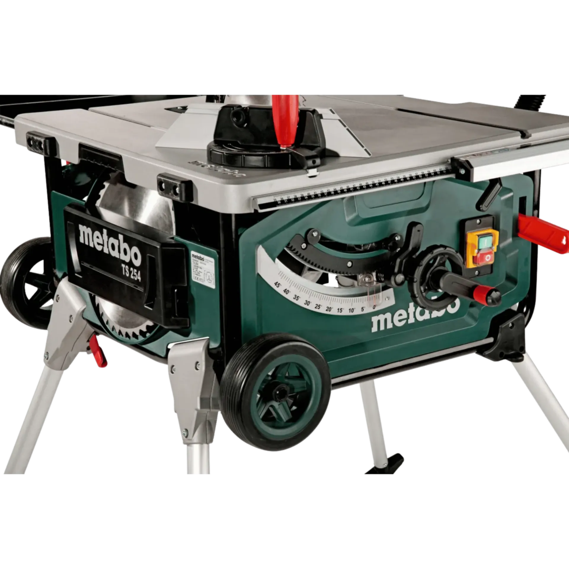 Scie sur table TS 254 (ø 254 x 30 mm) avec support