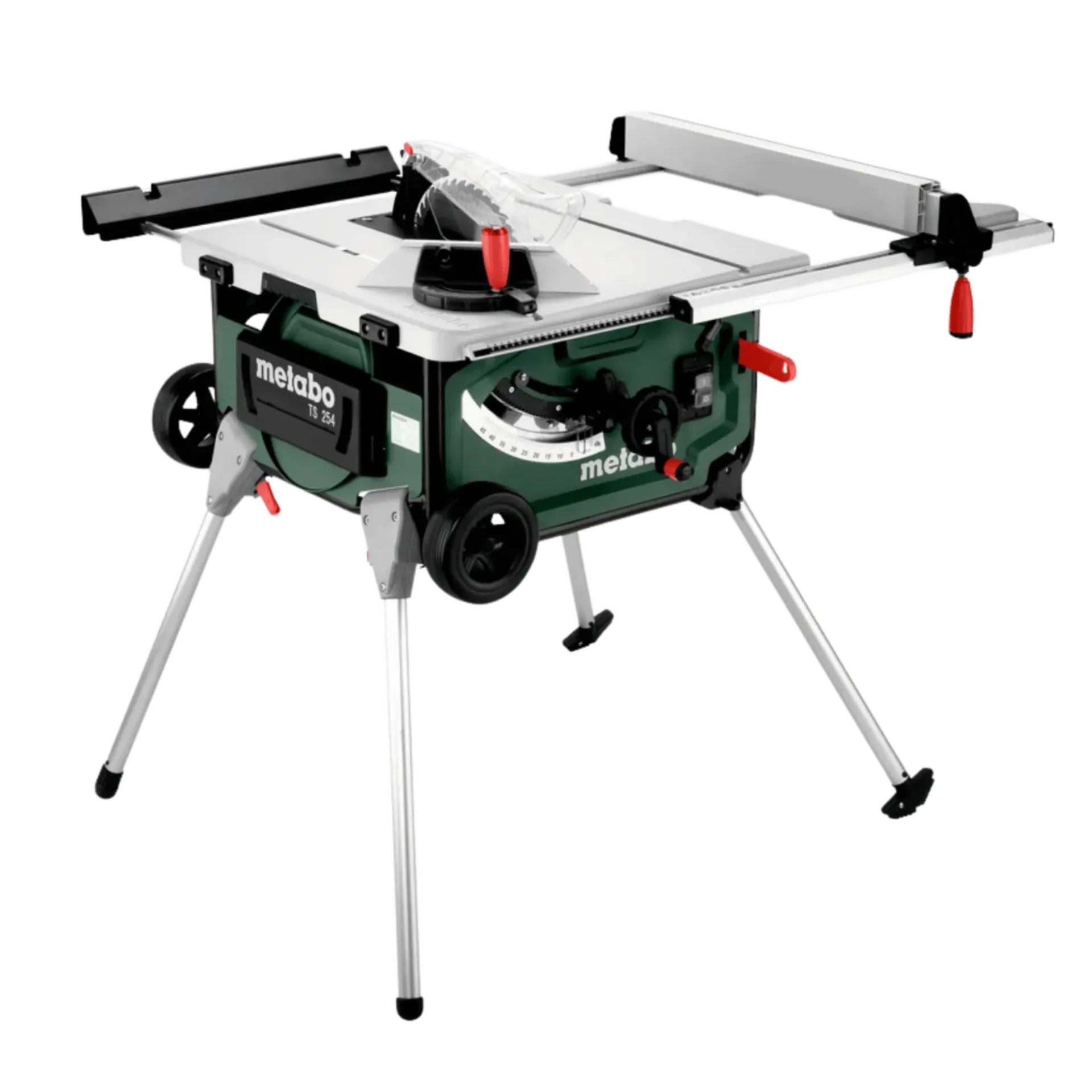 Scie sur table TS 254 (ø 254 x 30 mm) avec support