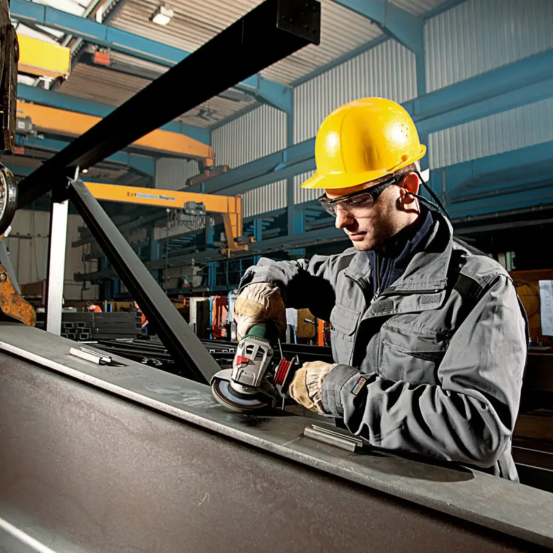 Haakse slijper WEV 15-125 Quick (1550W - Ø125mm - snelspanmoer) Haakse slijper WEV 15-125 Quick (1550W - Ø125mm - snelspanmoer)