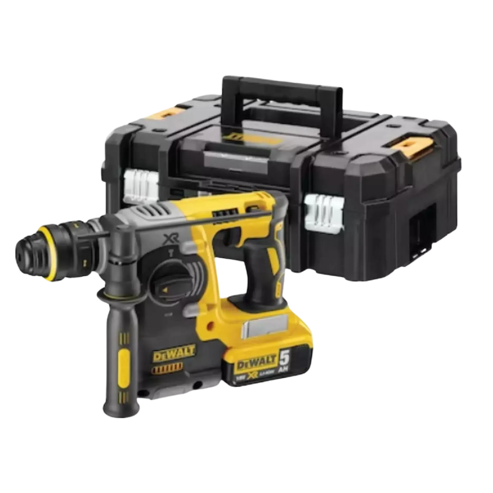 Marteau perforateur et burineur sur batterie DCH273P2T (18V - 2 x 5 Ah Li-ion - SDS+)