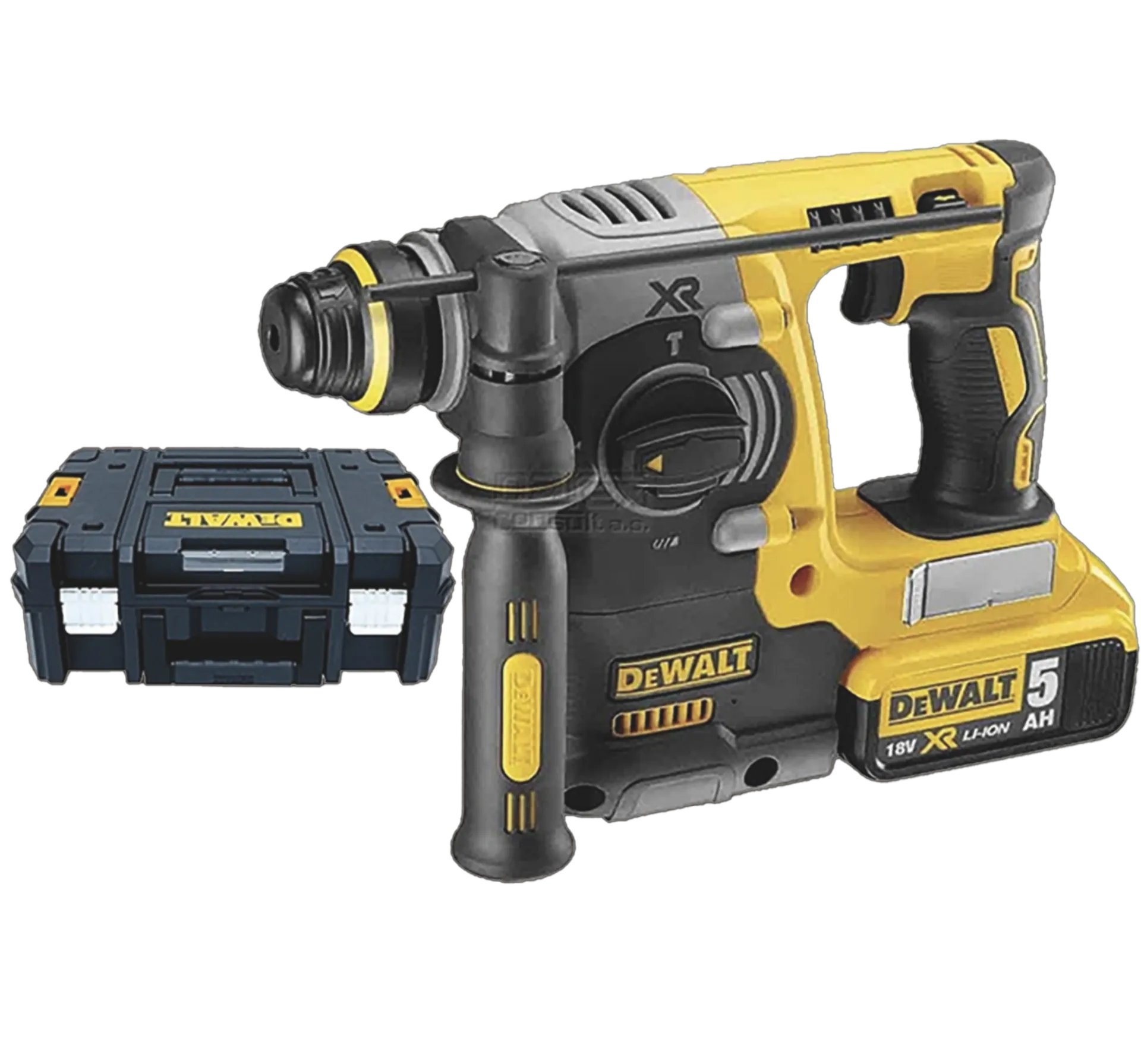 Marteau perforateur et burineur sur batterie DCH273P2T (18V - 2 x 5 Ah Li-ion - SDS+)