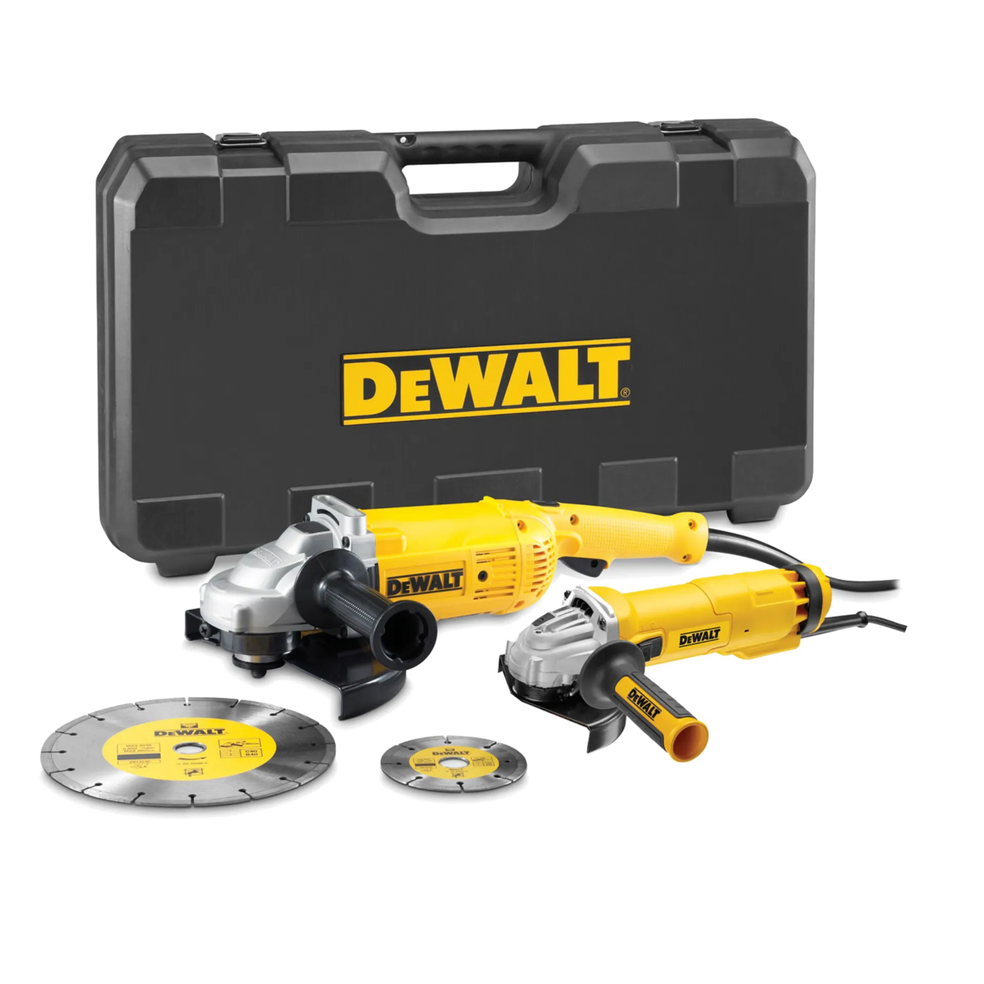 Set de meuleuses d'angle DWE492SDT-QS