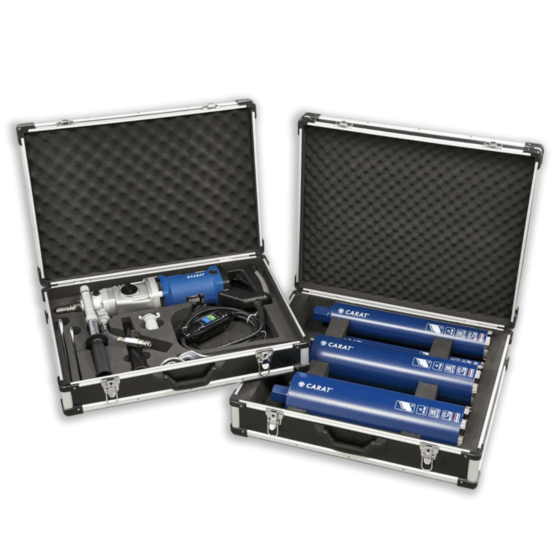 Diamantboormachine A-2211 (2200W) + borenkoffer ø 41-61-81-111-131 mm Diamantboormachine A-2211 (2200W) + borenkoffer ø 41-61-81-111-131 mm