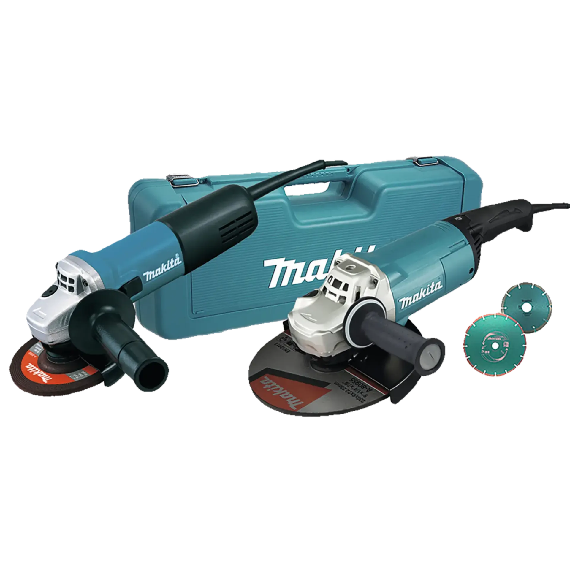 DK0047GX1 Set Haakse slijpers (GA9060 + 9558HNR) DK0047GX1 Set Haakse slijpers (GA9060 + 9558HNR)