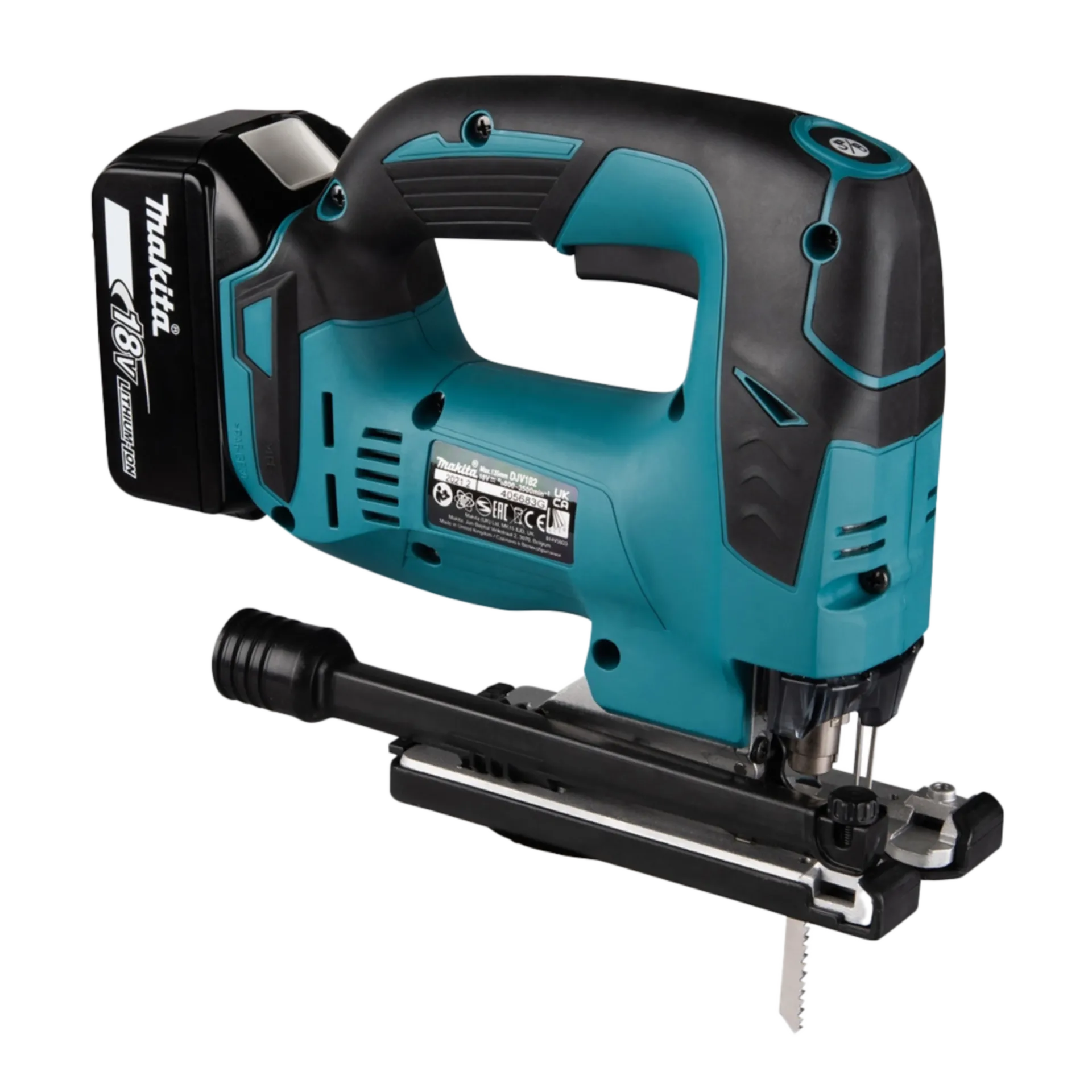 Accu Decoupeerzaag DJV182RTJ (18V - 2 x 5Ah Li-ion - Beugelgreep) Accu Decoupeerzaag DJV182RTJ (18V - 2 x 5Ah Li-ion - Beugelgreep)