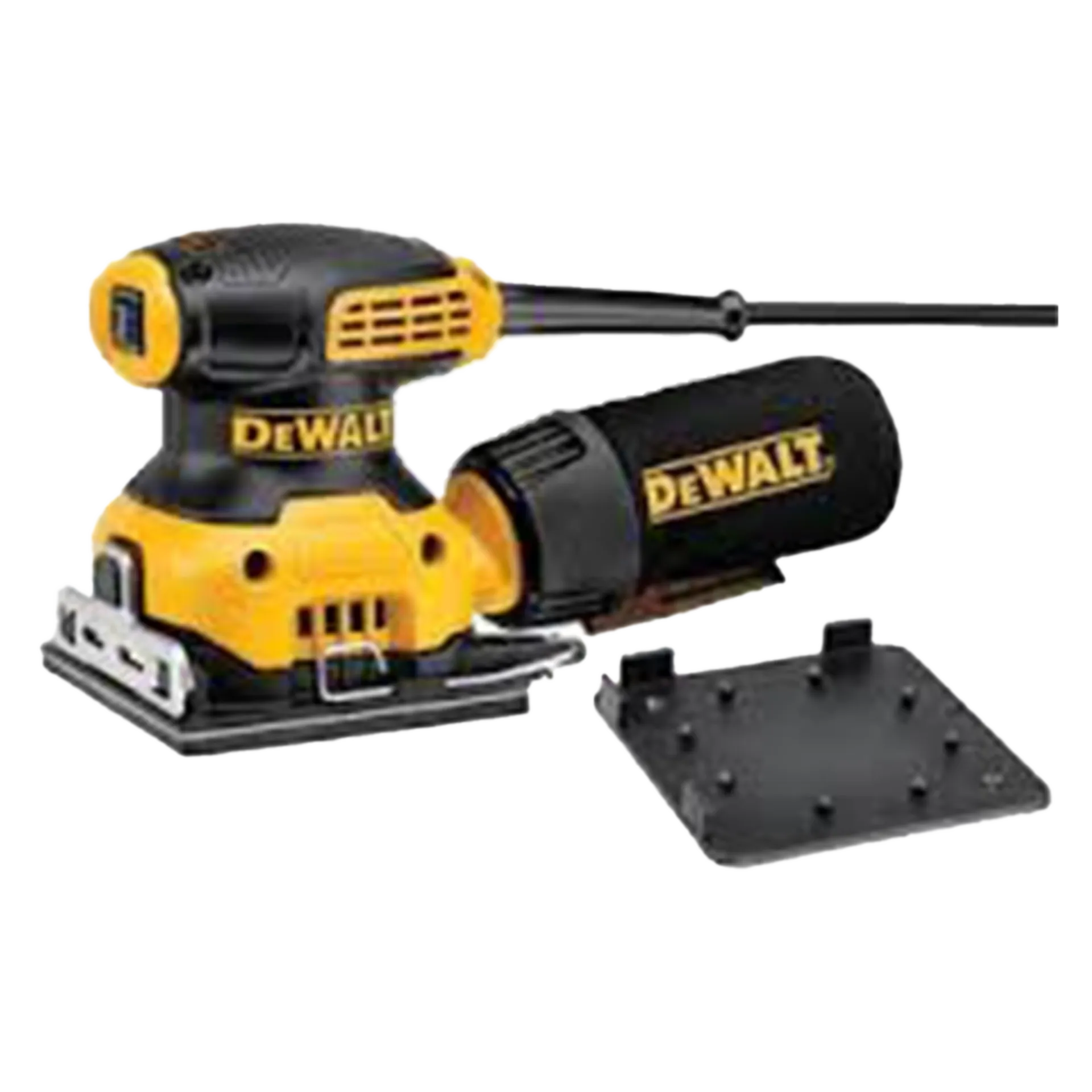 Ponceuse Vibrante DWE6411 (230W - 140 x 115 mm + Velcro 115 x 115 mm)
