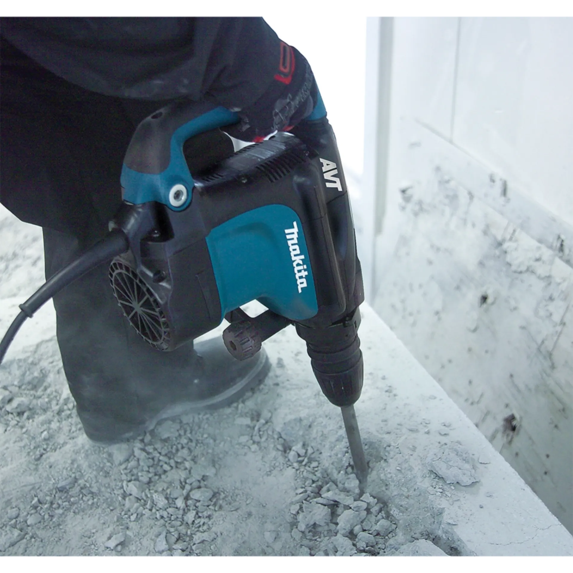 Boor- en Breekhamer HR4511 (1350W - 9.4J - SDS-Max) met Stofafzuiging