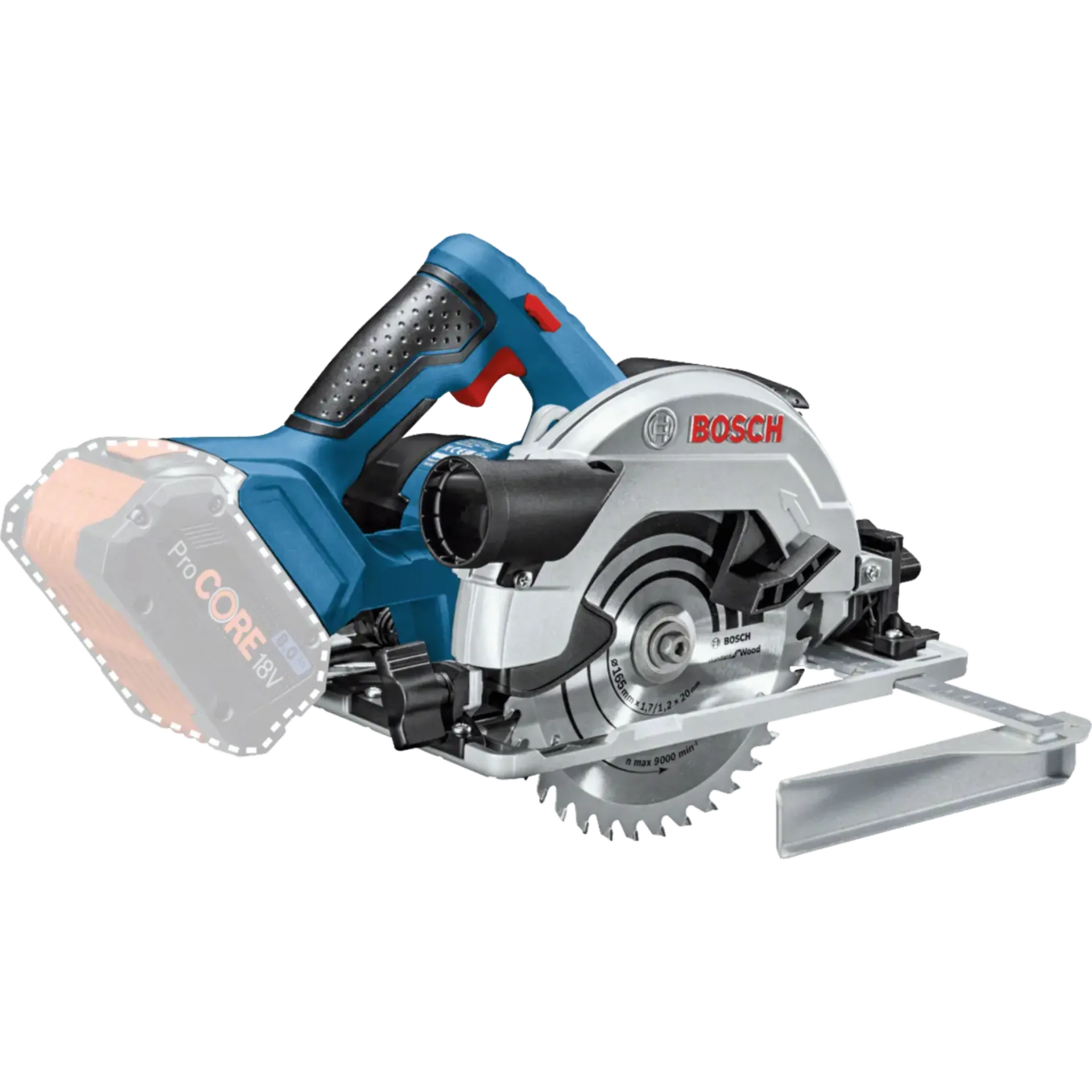 Accu Cirkelzaag GKS 18V-57 G (18 V - excl. accu)