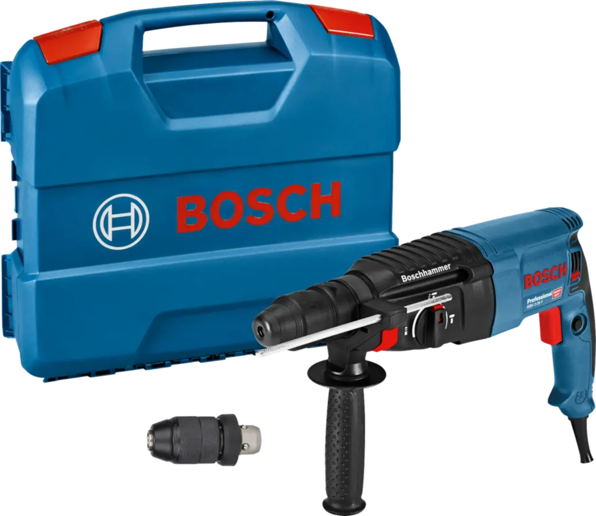 Boorhamer met Beitelfunctie GBH 2-26 F (830 W - 26 mm - 2.7 J - SDS+)