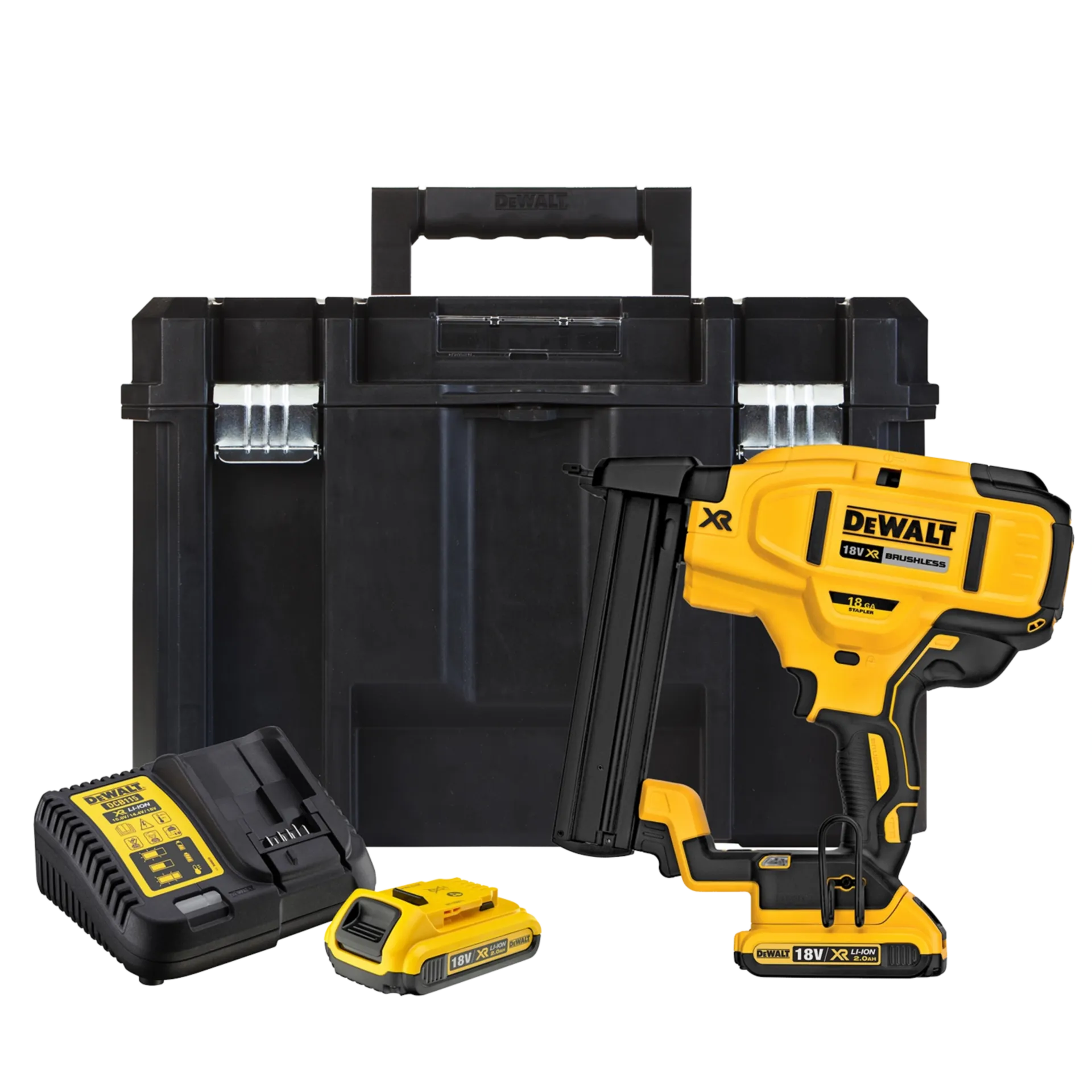 Accu nietapparaat DCN681D2 (18V - 2 x 2 Ah Li-ion - 12-38 mm)
