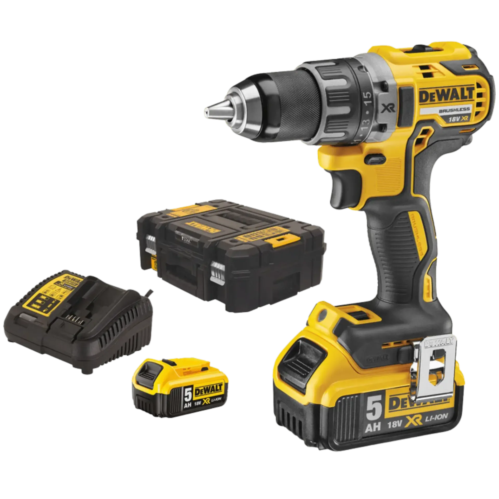 Accu Schroef- en Boormachine DCD791P2-QW (18 V - 2 X 5 Ah Li-ion) Accu Schroef- en Boormachine DCD791P2-QW (18 V - 2 X 5 Ah Li-ion)