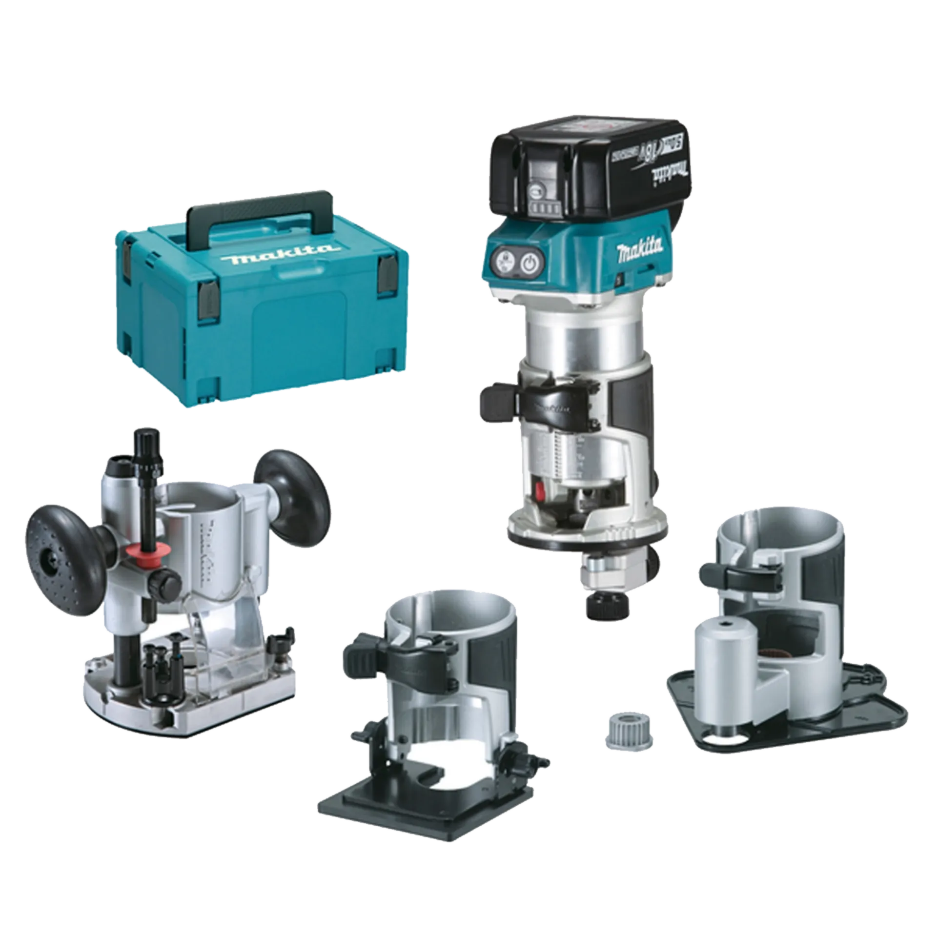 Défonceuse-Refineuse sur Batterie DRT50RTJX3 (18 V - 2 X 5 Ah Li-ion) Défonceuse-Refineuse sur Batterie DRT50RTJX3 (18 V - 2 X 5 Ah Li-ion)