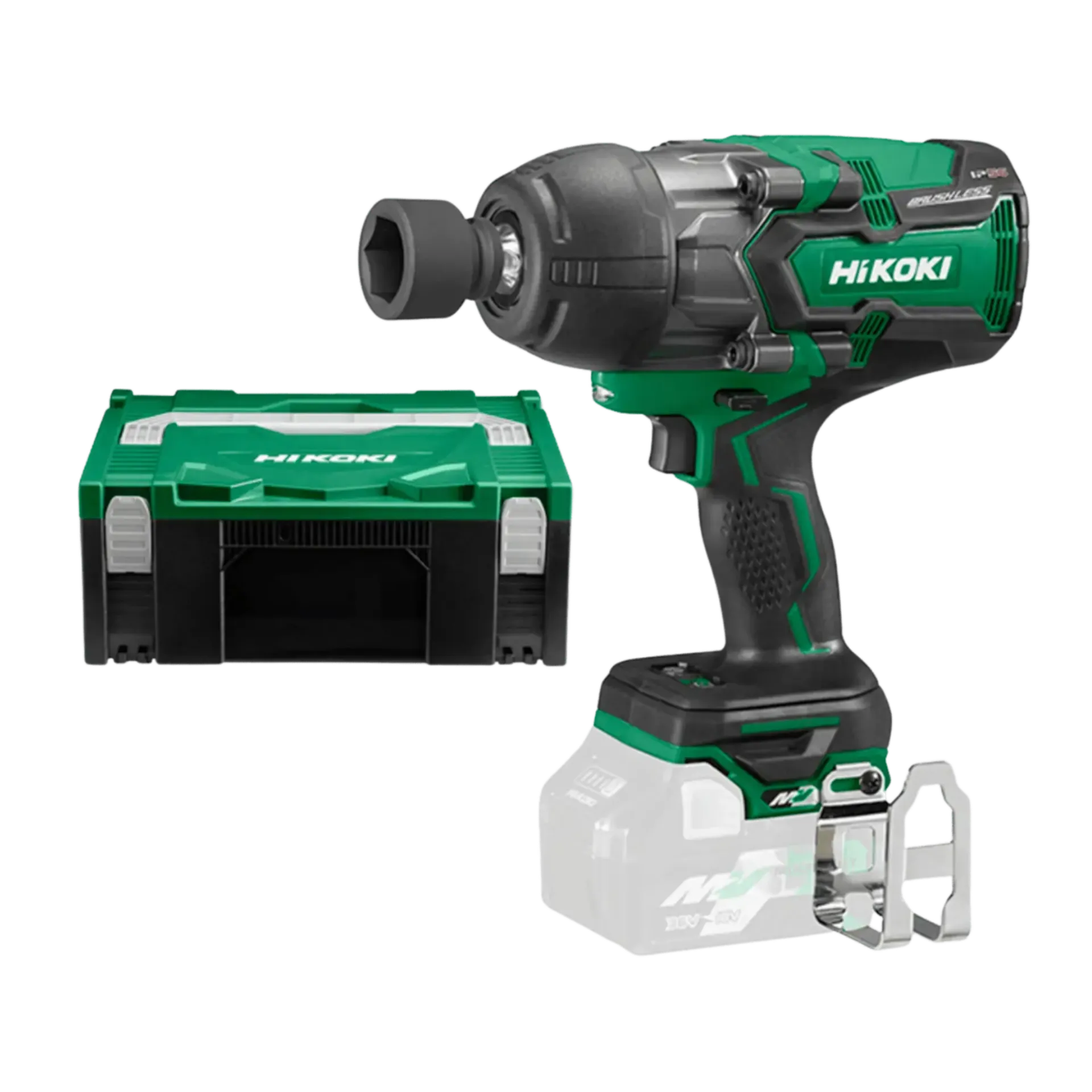 Accu slagmoersleutel WR36DBW2Z (36V - geleverd zonder accu) Accu slagmoersleutel WR36DBW2Z (36V - geleverd zonder accu)