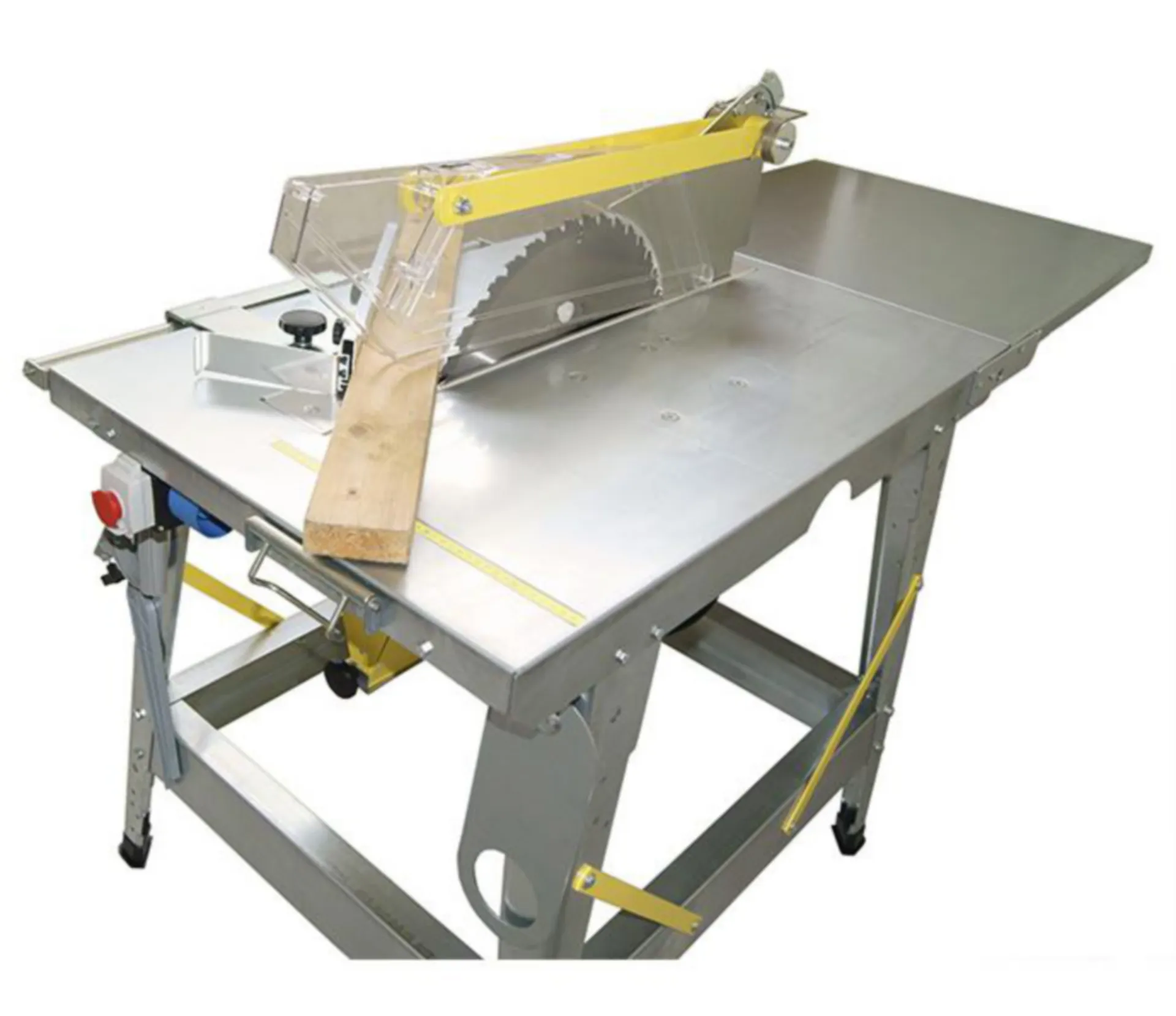SCIE A TABLE DE CHANTIER  LESCHA CBL450 (3000 W - Ø 450 MM - CAP.150 MM)