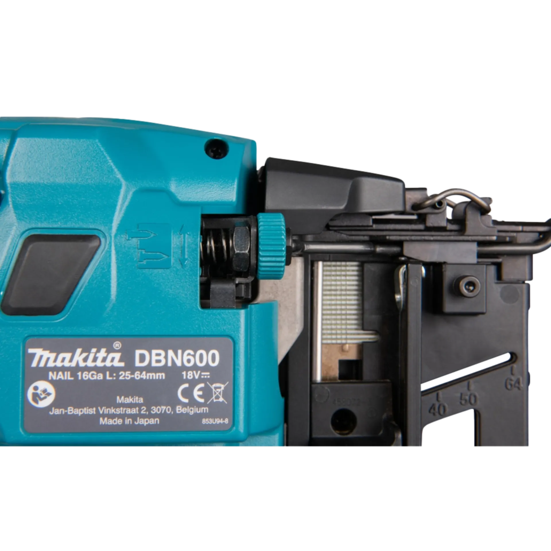Appareil à Clous sur Batterie DBN600RTJ (18V - 2 x 5 Ah Li-ion - Pointes 16 GA)
