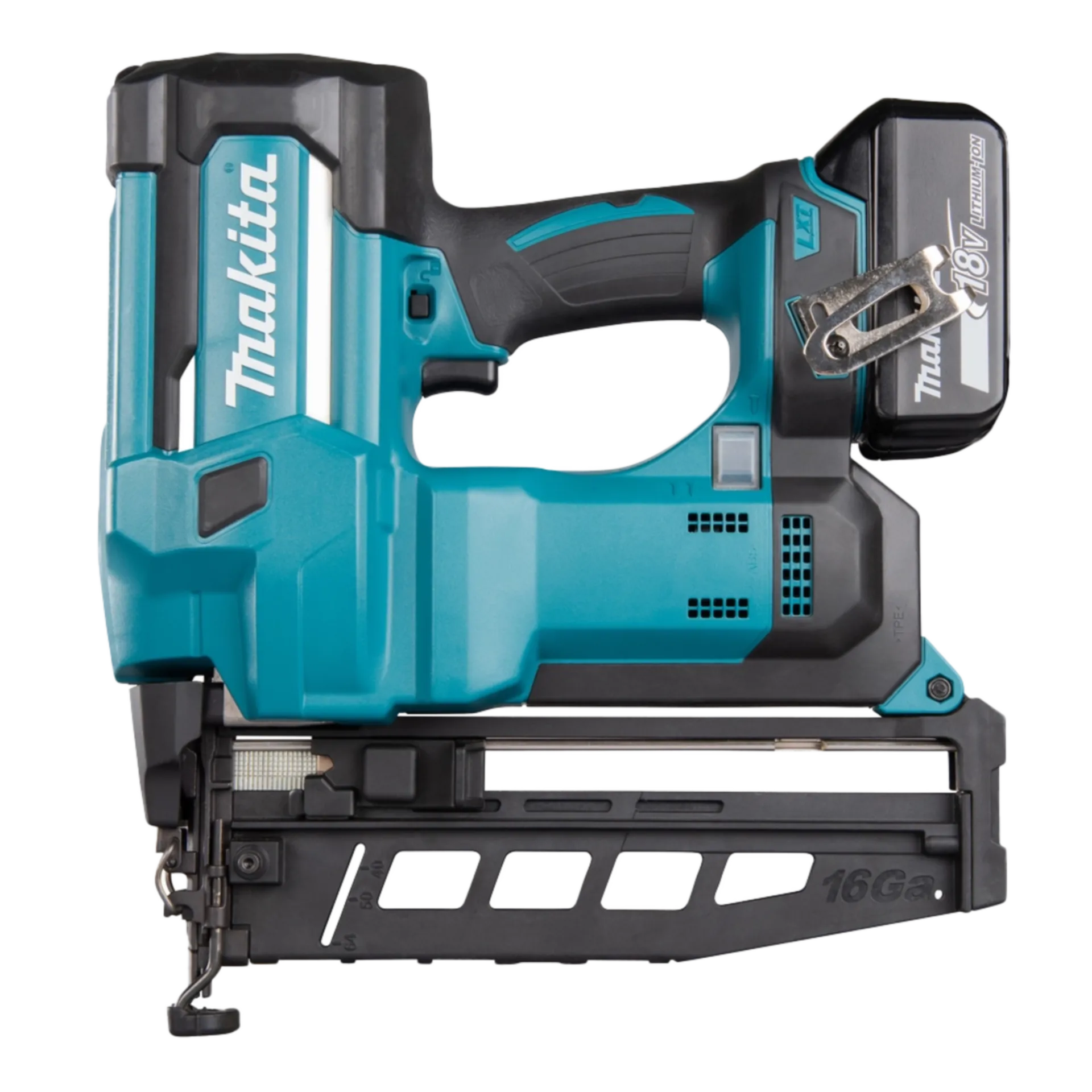 Appareil à Clous sur Batterie DBN600RTJ (18V - 2 x 5 Ah Li-ion - Pointes 16 GA)