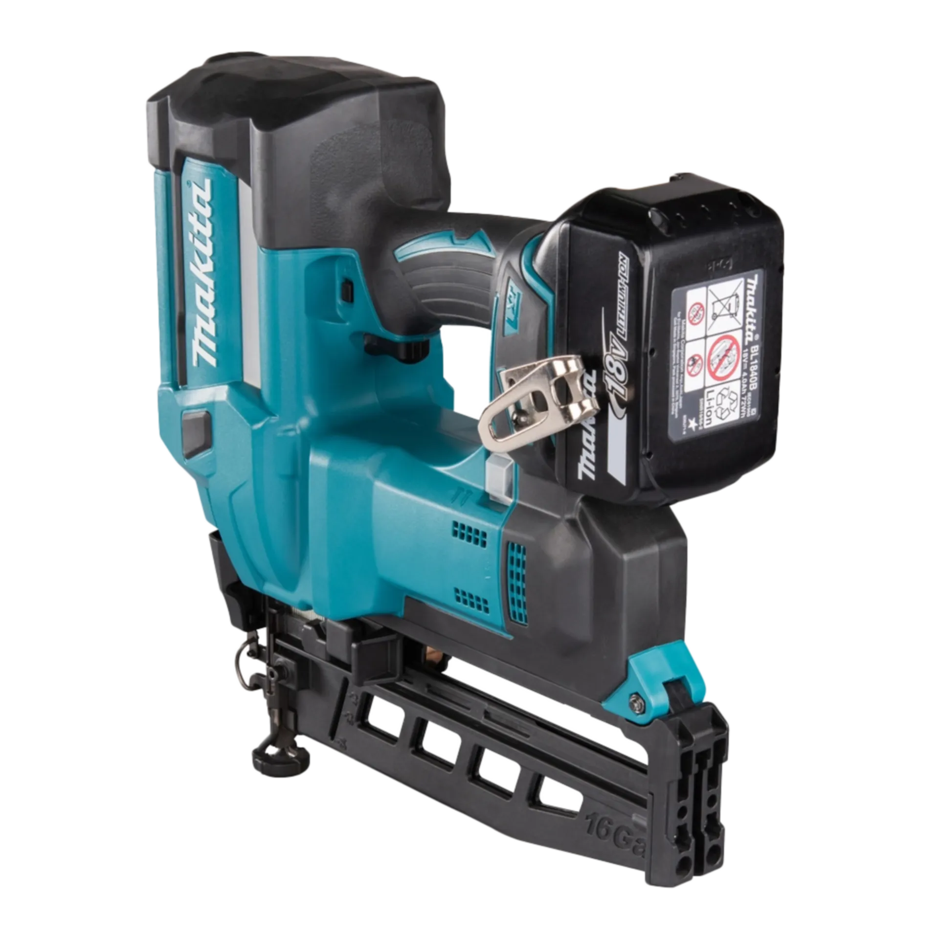 Appareil à Clous sur Batterie DBN600RTJ (18V - 2 x 5 Ah Li-ion - Pointes 16 GA)